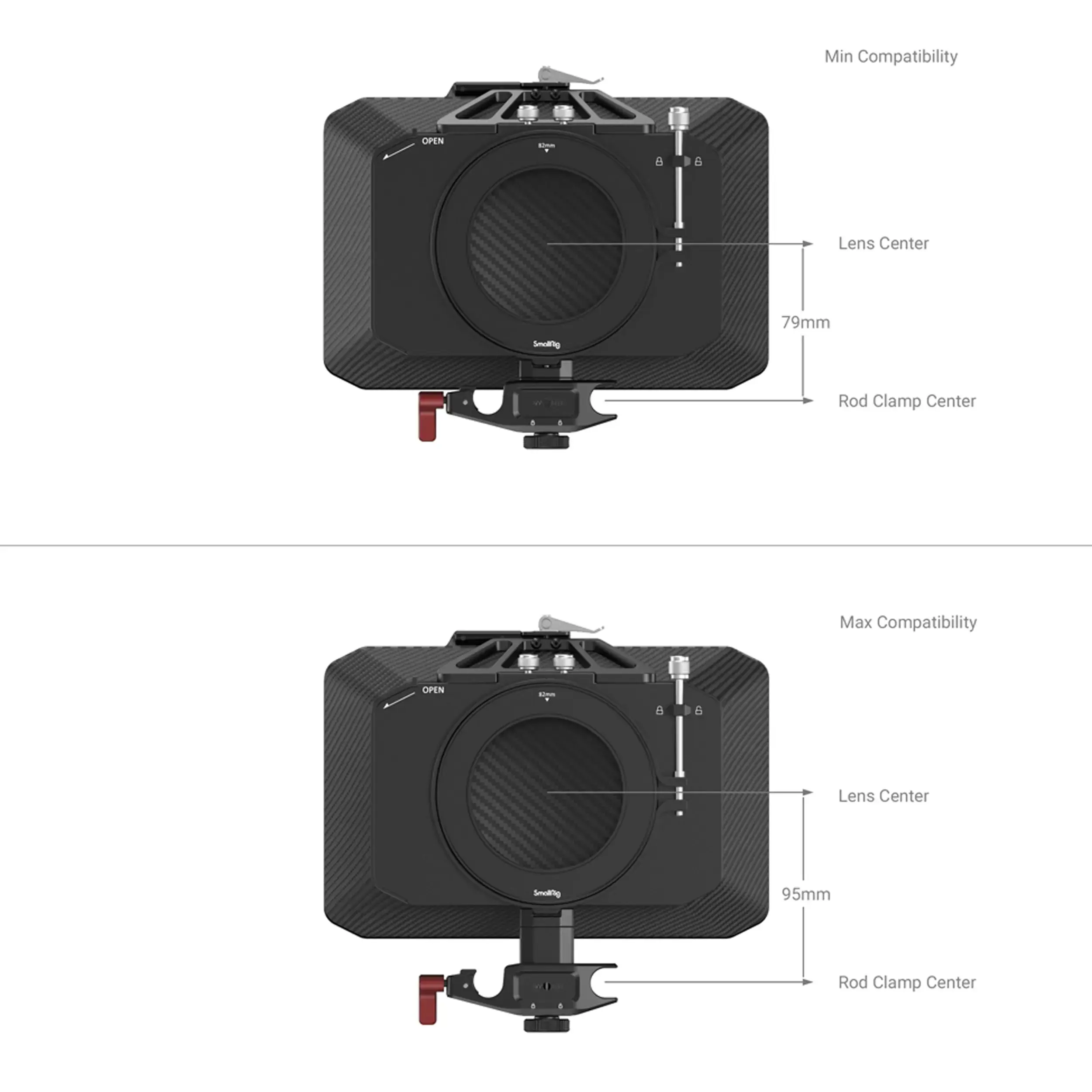 תומך מוטות למטבוקס SmallRig 2660