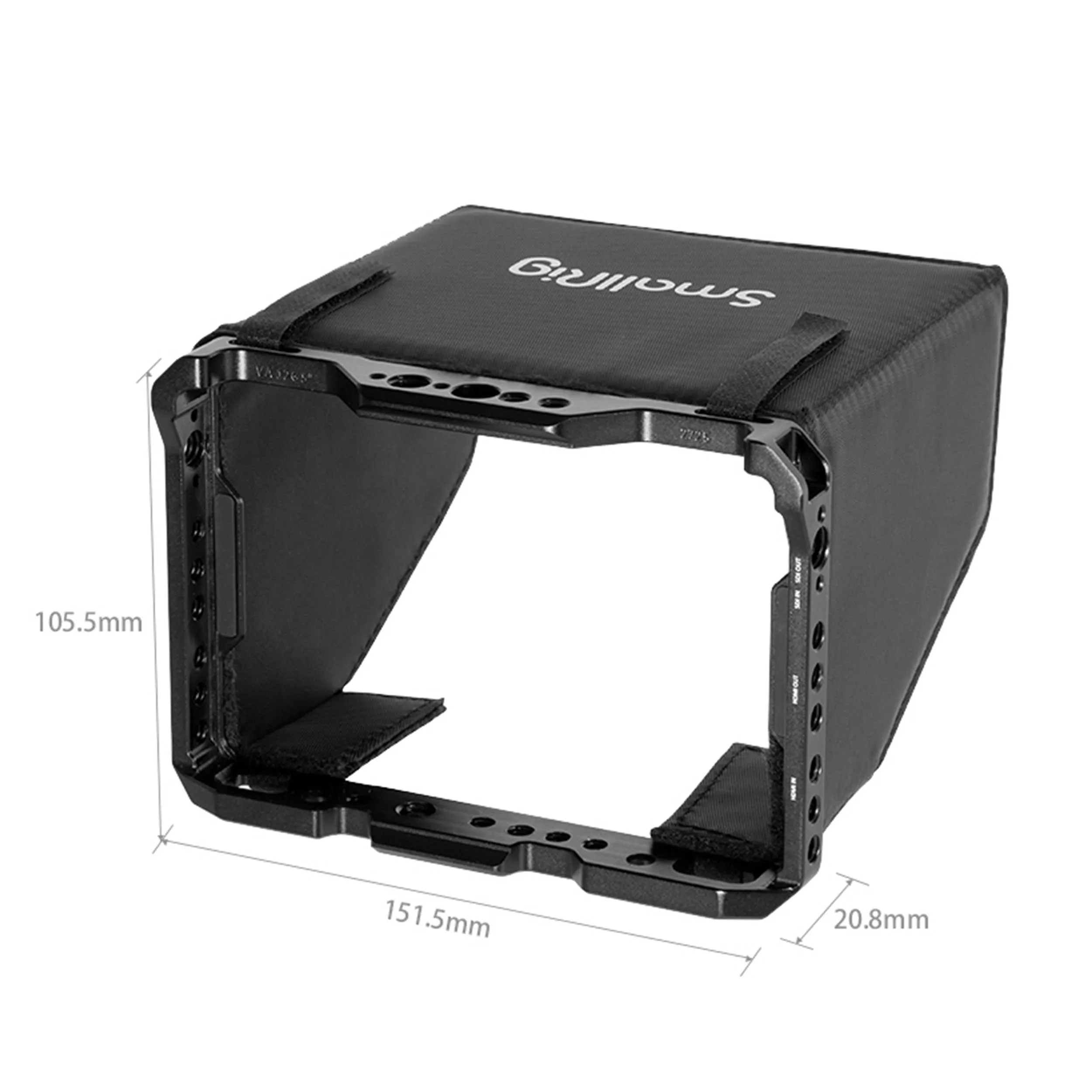 כלוב למוניטור BM Video Assist "5 עם תופסן לכבל SmallRig 2725 HDMI