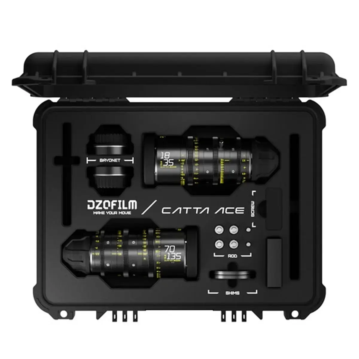סט עדשות DZOFilm Catta 18-35 & 70-135mm T2.9-E Mount