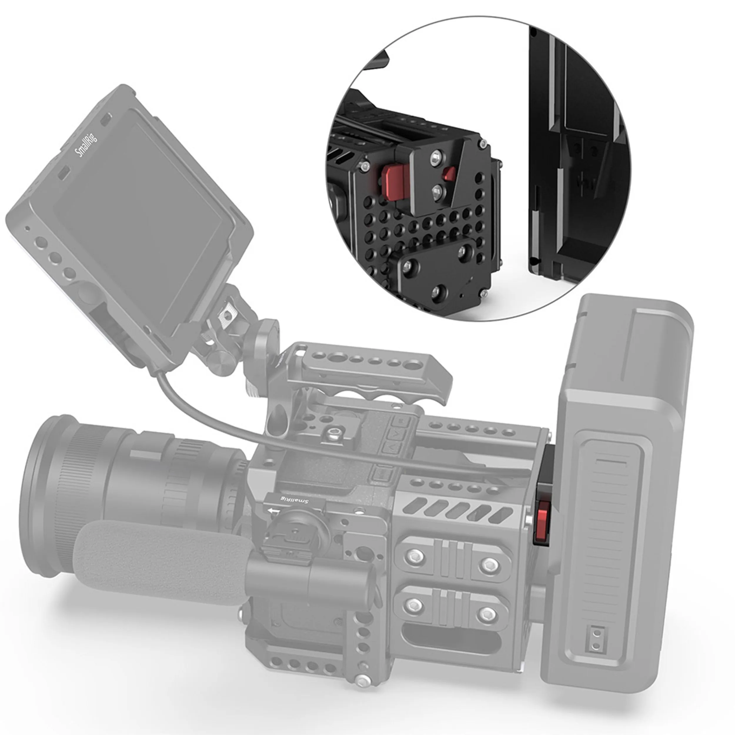 קיט מחברי SmallRig MD2801B V-LOCK