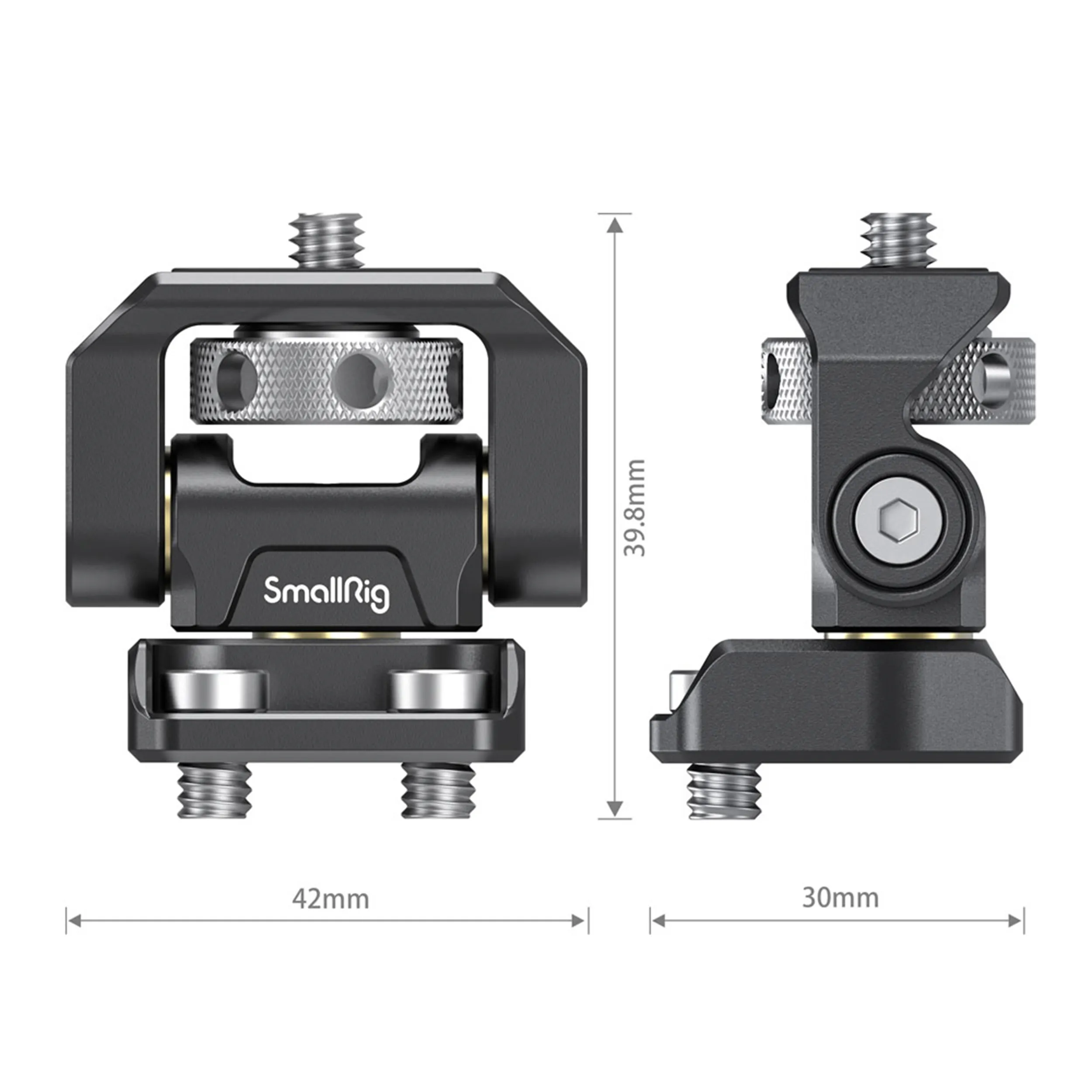 בסיס מסתובב למוניטור עם ברגים SmallRig 2904