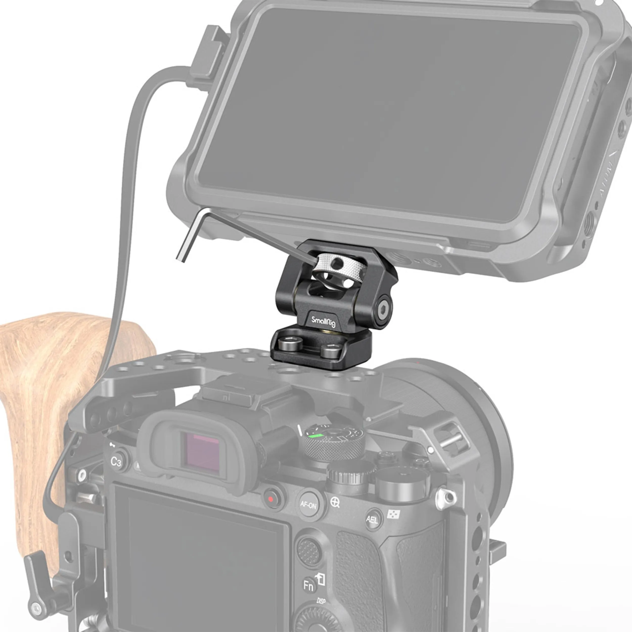 בסיס מסתובב למוניטור עם ברגים SmallRig 2904