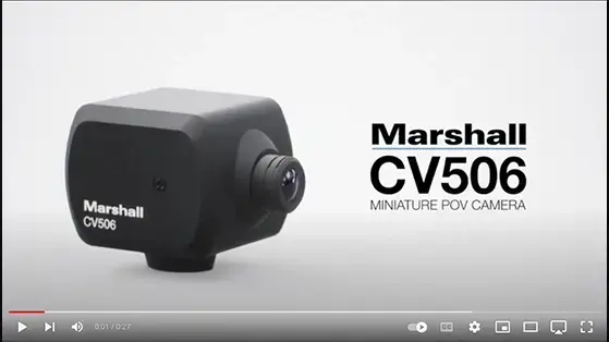מצלמה זעירה Marshall CV506 HDMI/3GSDI