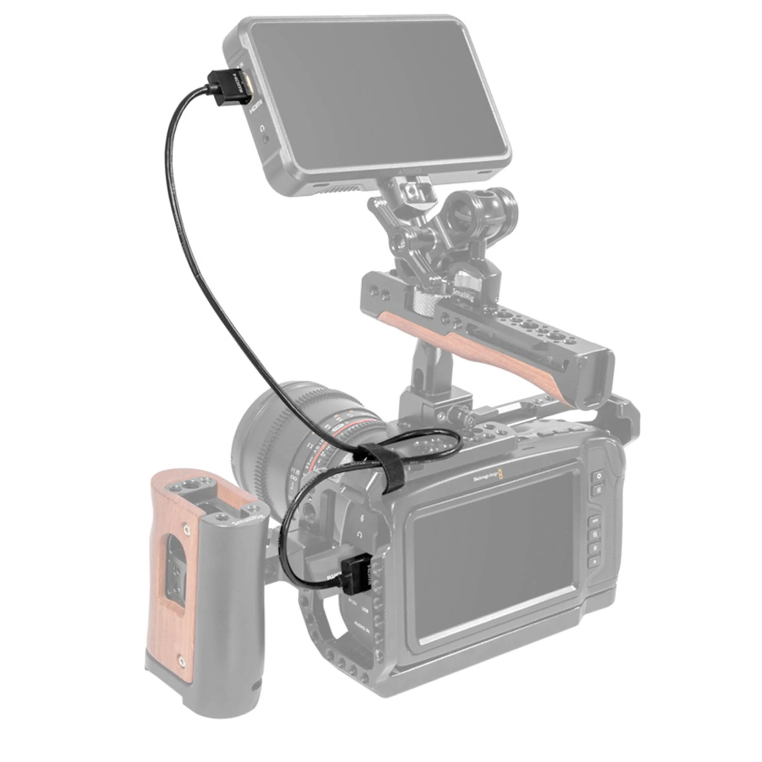 כבל דק 55 ס"מ HDMI - HDMI דגם SmallRig 2957