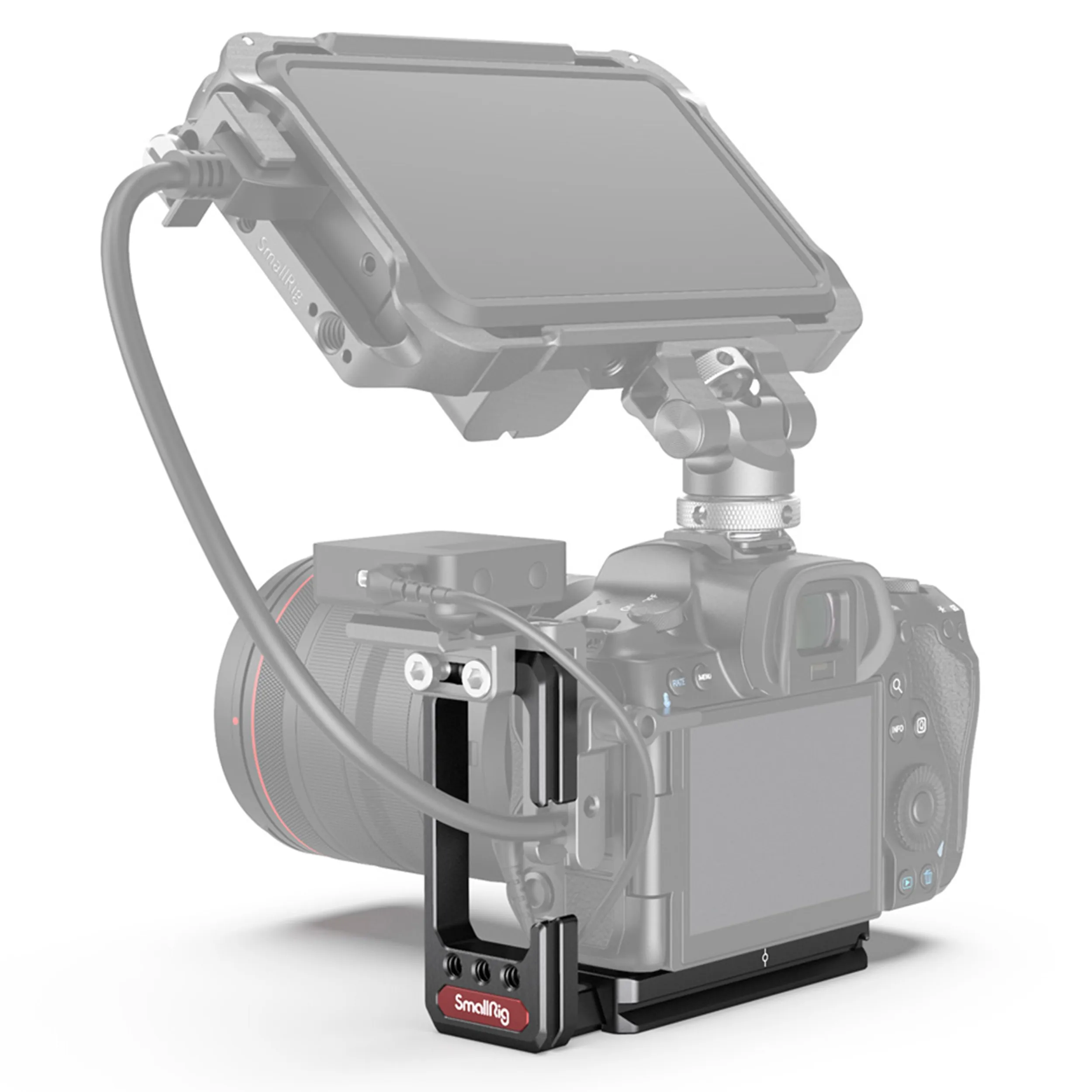 מחבר שחרור מהיר L-Bracket למצלמות SmallRig 2976 Canon R5/R6