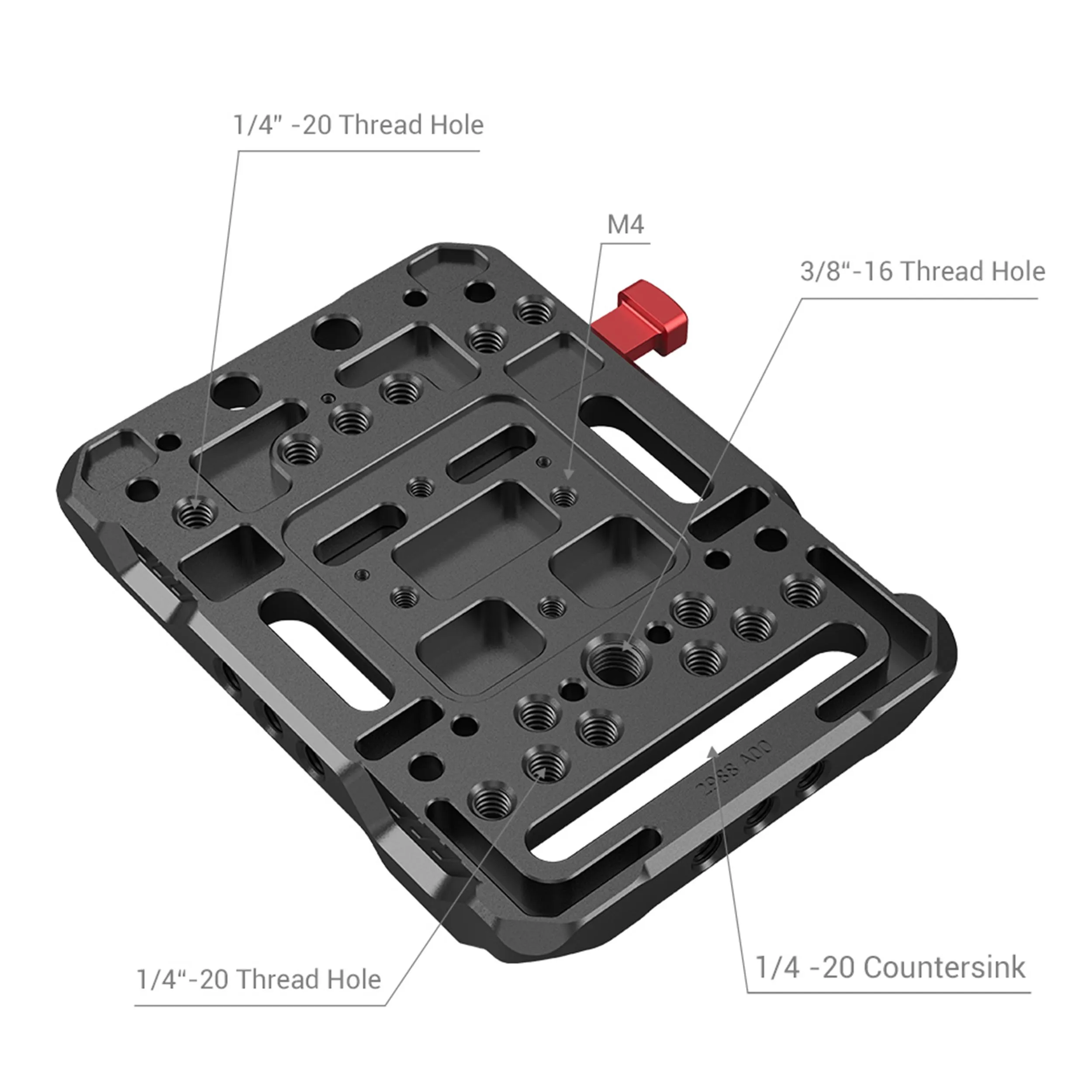 פלטה מתאמת לסוללות SmallRig 2988 V-LOCK