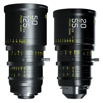 סט עדשות זום DZOFilm Pictor 20-55 & 50-125mm T2.8 Super35