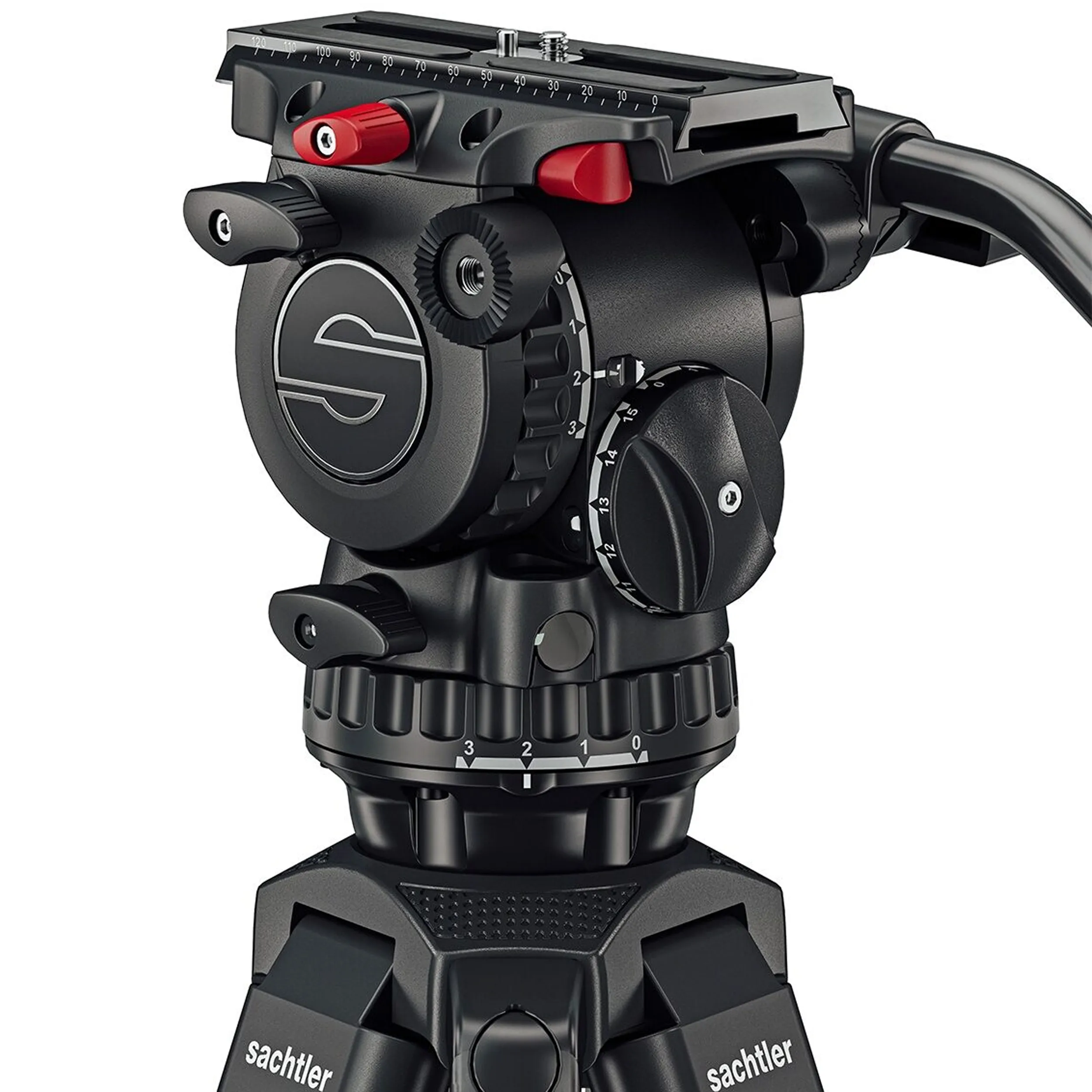 חצובת וידאו סיבי פחמן ספרדר אמצעי Sachtler FSB 6 MKII