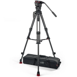 חצובת וידאו סיבי פחמן ספרדר אמצעי Sachtler FSB 6 MKII