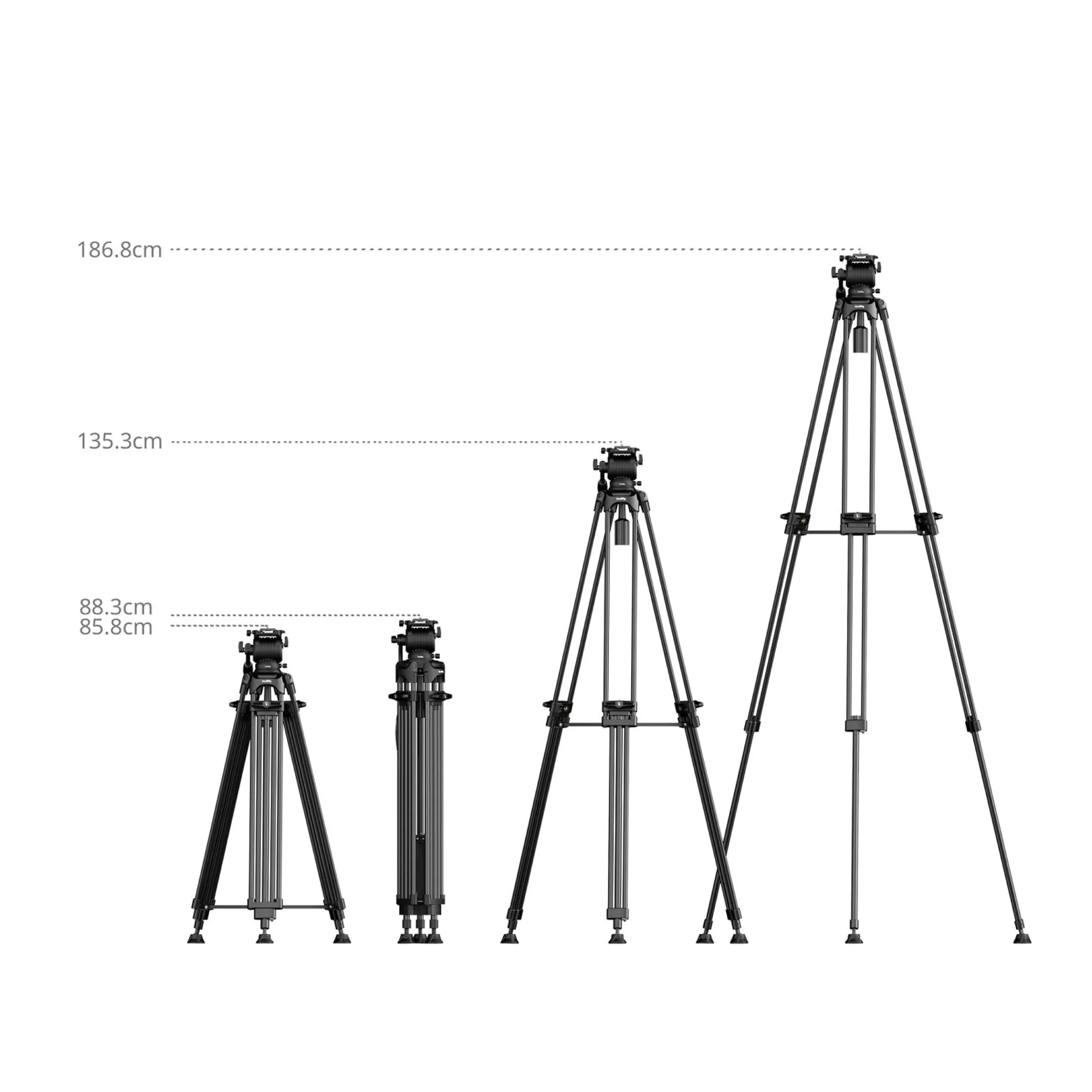 חצובה לצילום וידאו SmallRig 5442 FSD14