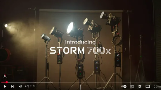 פנס לד Aputure STORM 700X