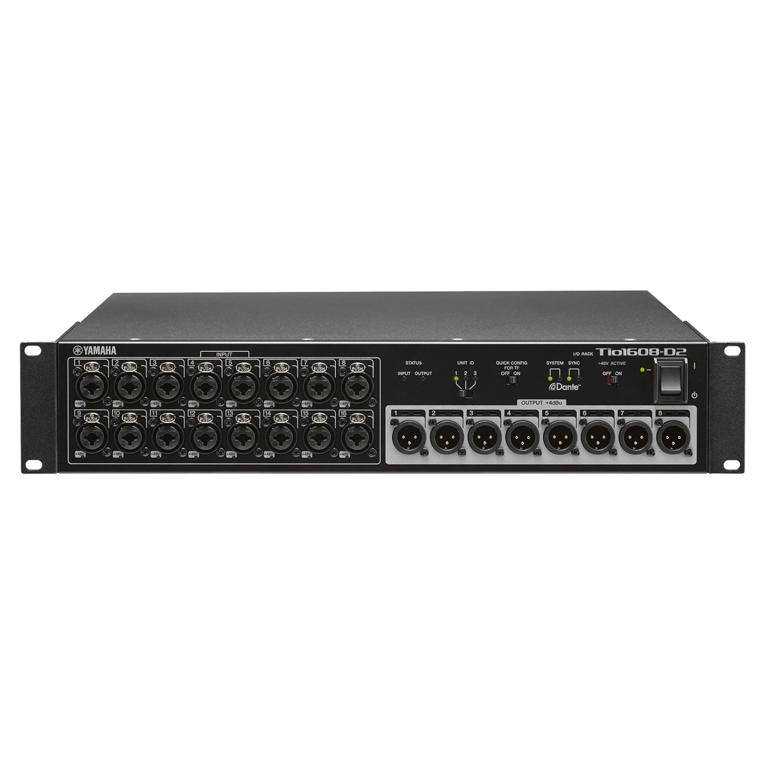 קופסת הרחבה Yamaha TIO1608-D2 Dante