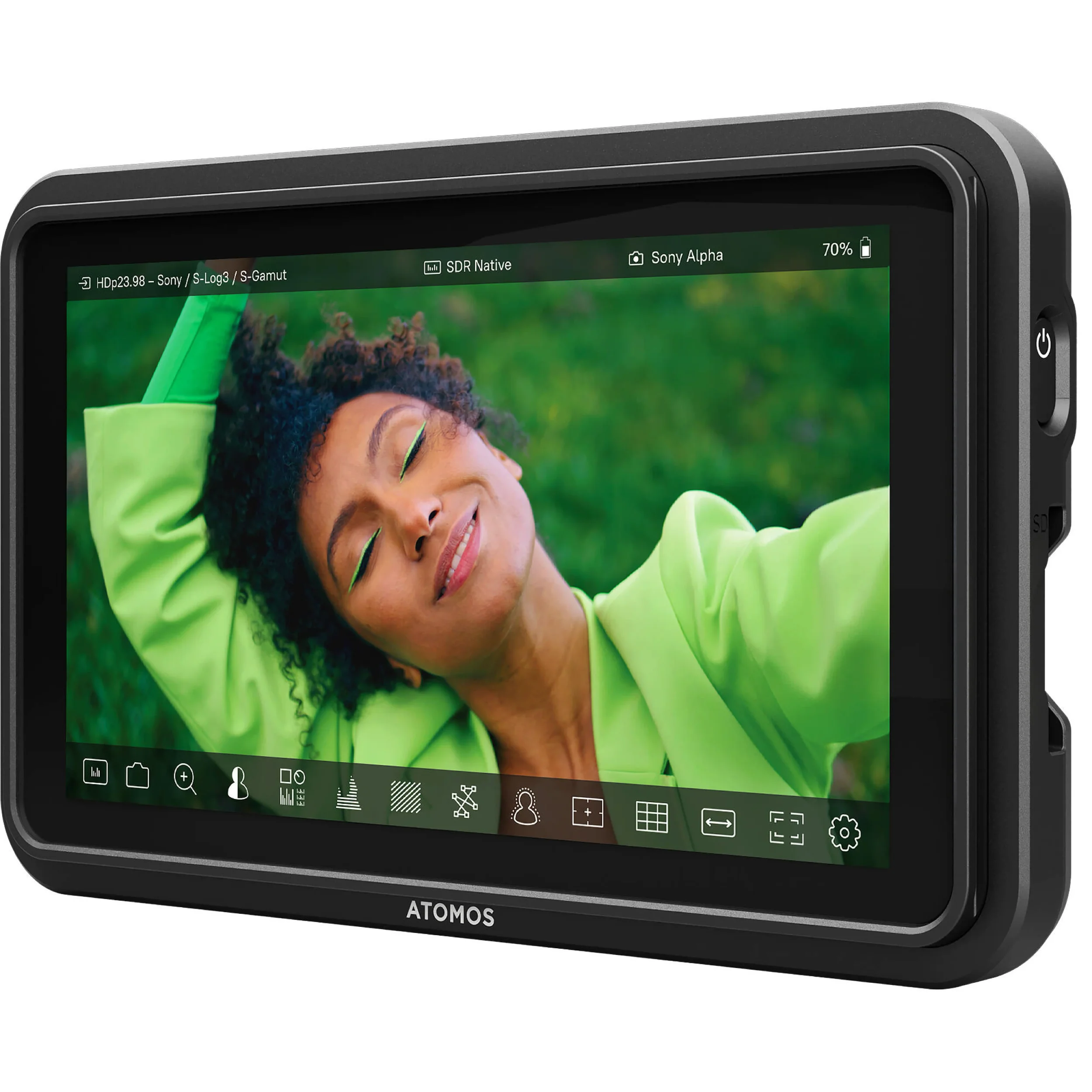 מוניטור "5.2 מסך מגע Atomos Shinobi II  HDMI HDR