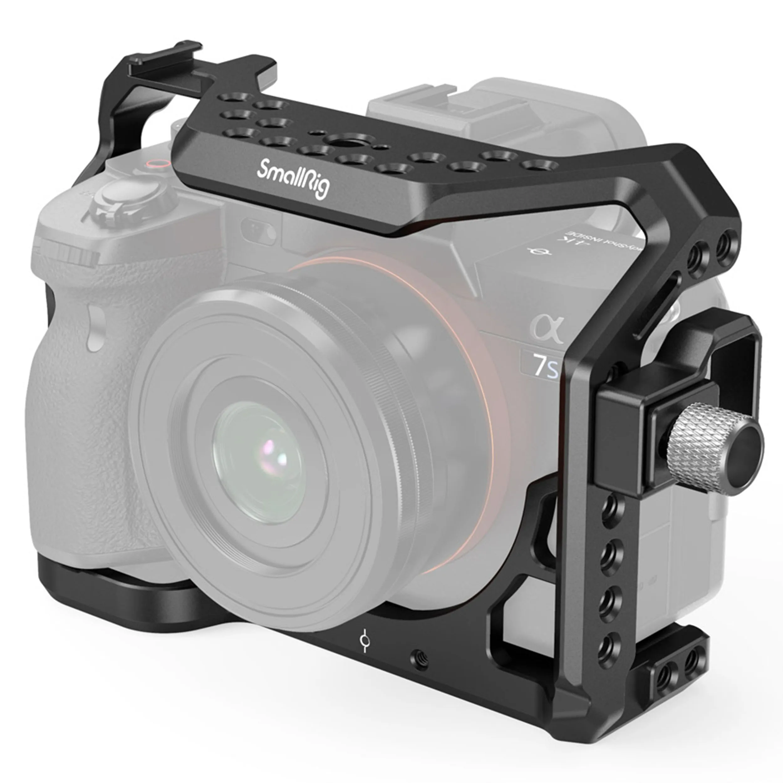 כלוב ייעודי כולל תופסן כבל HDMI למצלמת SmallRig 3007 Sony A7S III