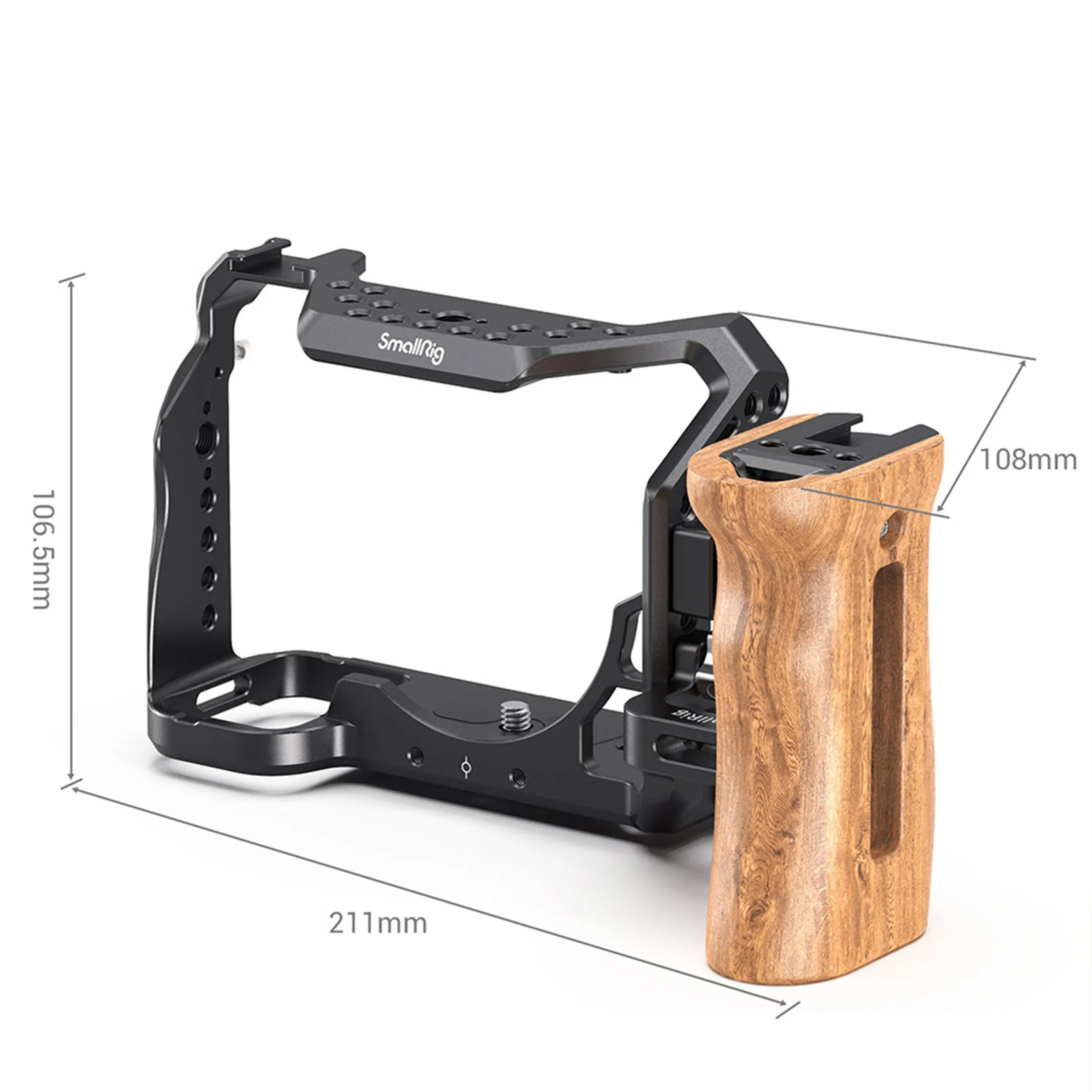קיט כלוב מקצועי כולל ידית צד למצלמת SmallRig 3008 Sony A7S III