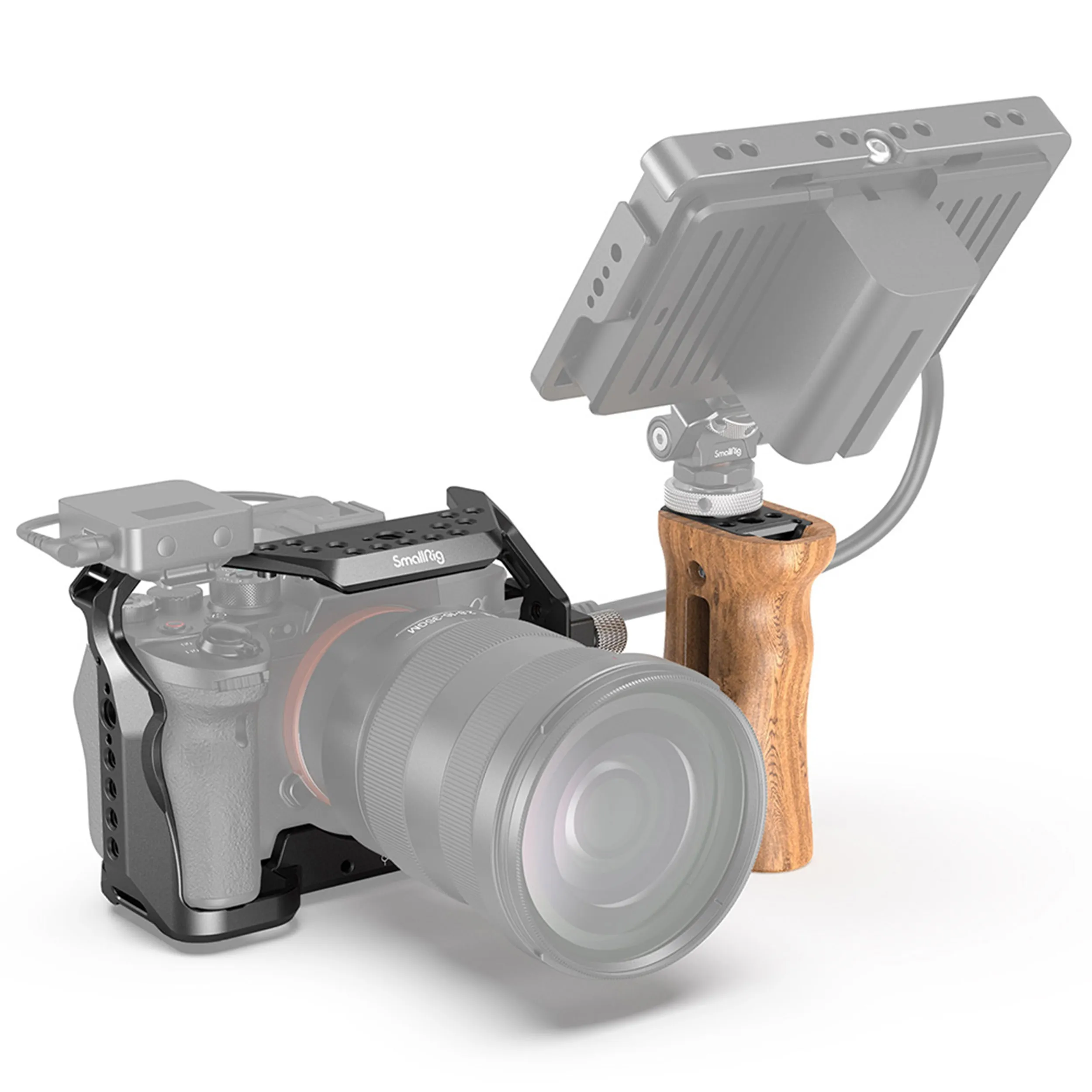 קיט כלוב מקצועי כולל ידית צד למצלמת SmallRig 3008 Sony A7S III