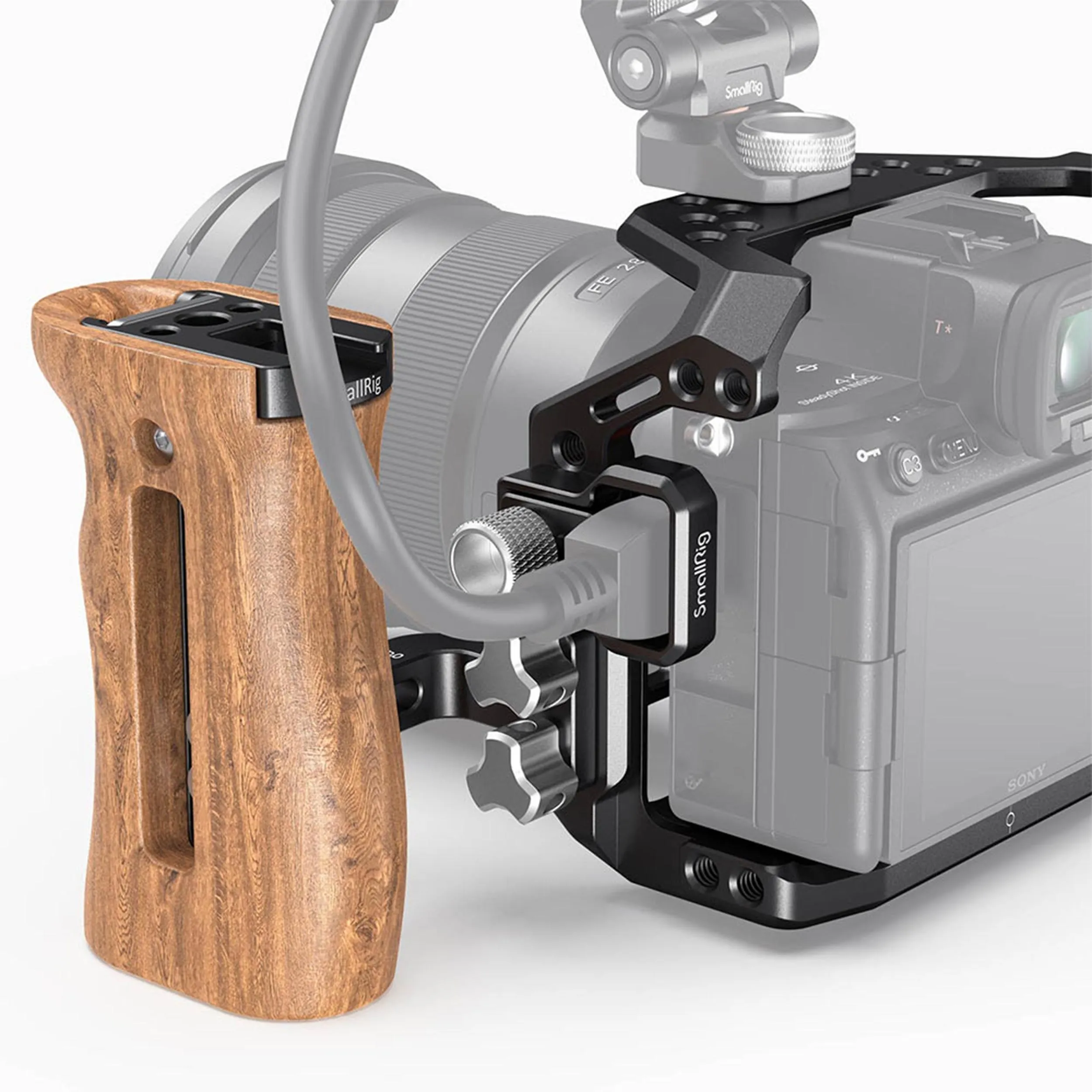 קיט כלוב מקצועי כולל ידית צד למצלמת SmallRig 3008 Sony A7S III