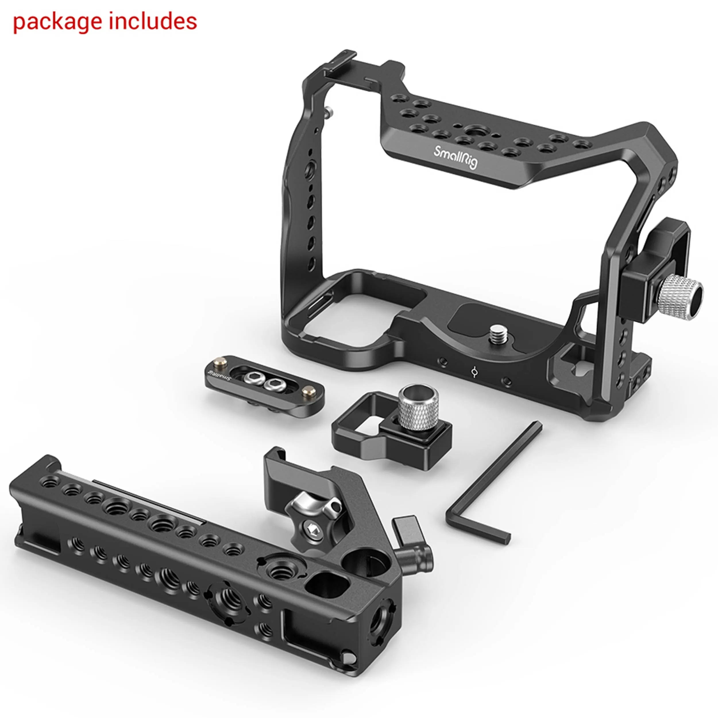 כלוב ייעודי כולל ידית למצלמת SmallRig 3009 Sony A7S III