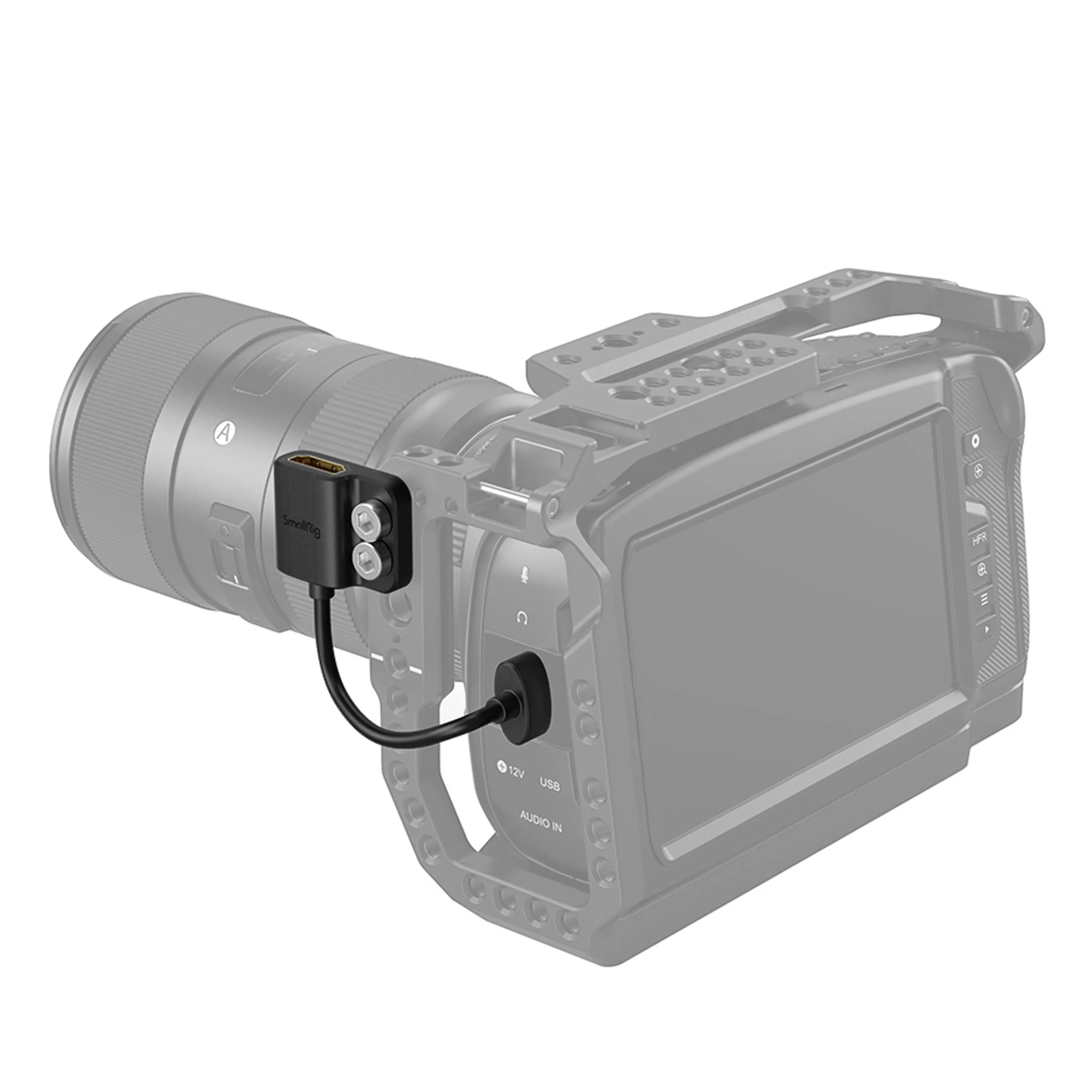מחבר מאריך HDMI - HDMI לכלוב SmallRig 3019