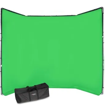 רקע פנורמי ירוק 4X2.9 מטר Manfrotto Chroma Key FX