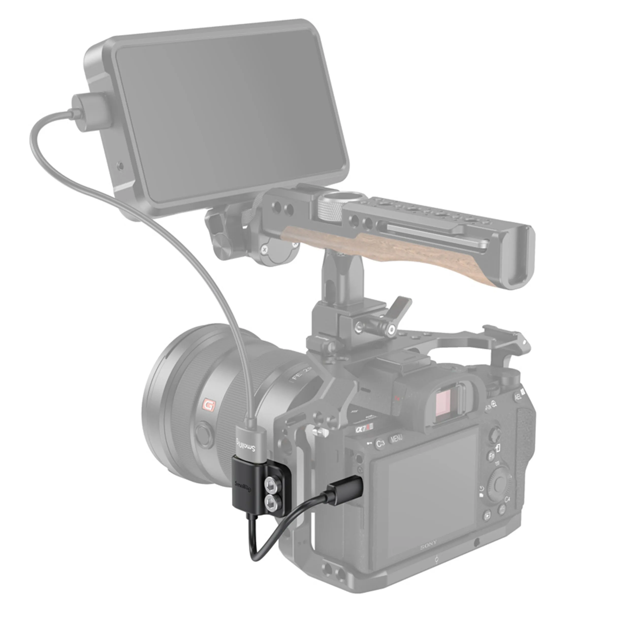 מחבר מאריך MICRO HDMI - HDMI לכלוב SmallRig 3021