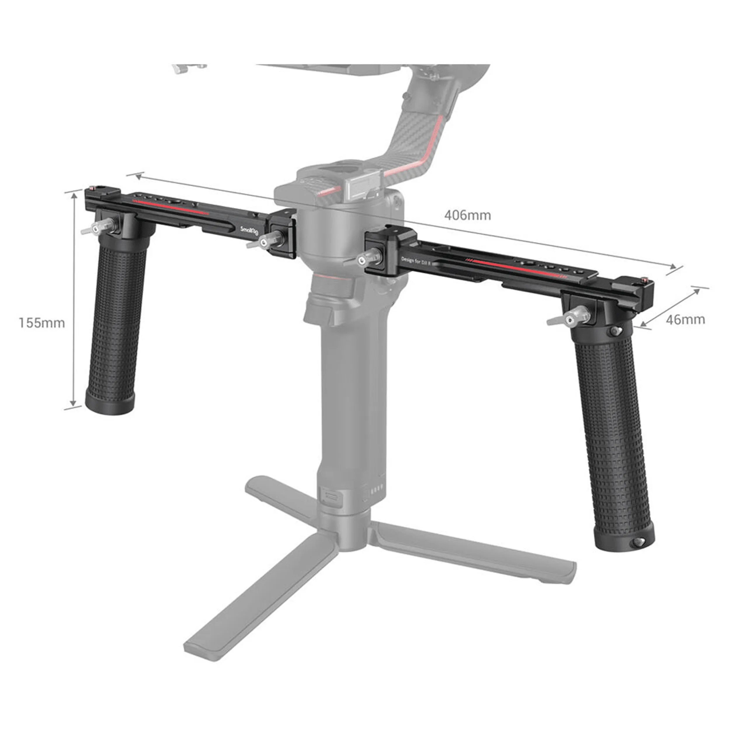 ידיות צד עבור גימבלים SmallRig 3027 DJI RS 2/3 RSC 2/3