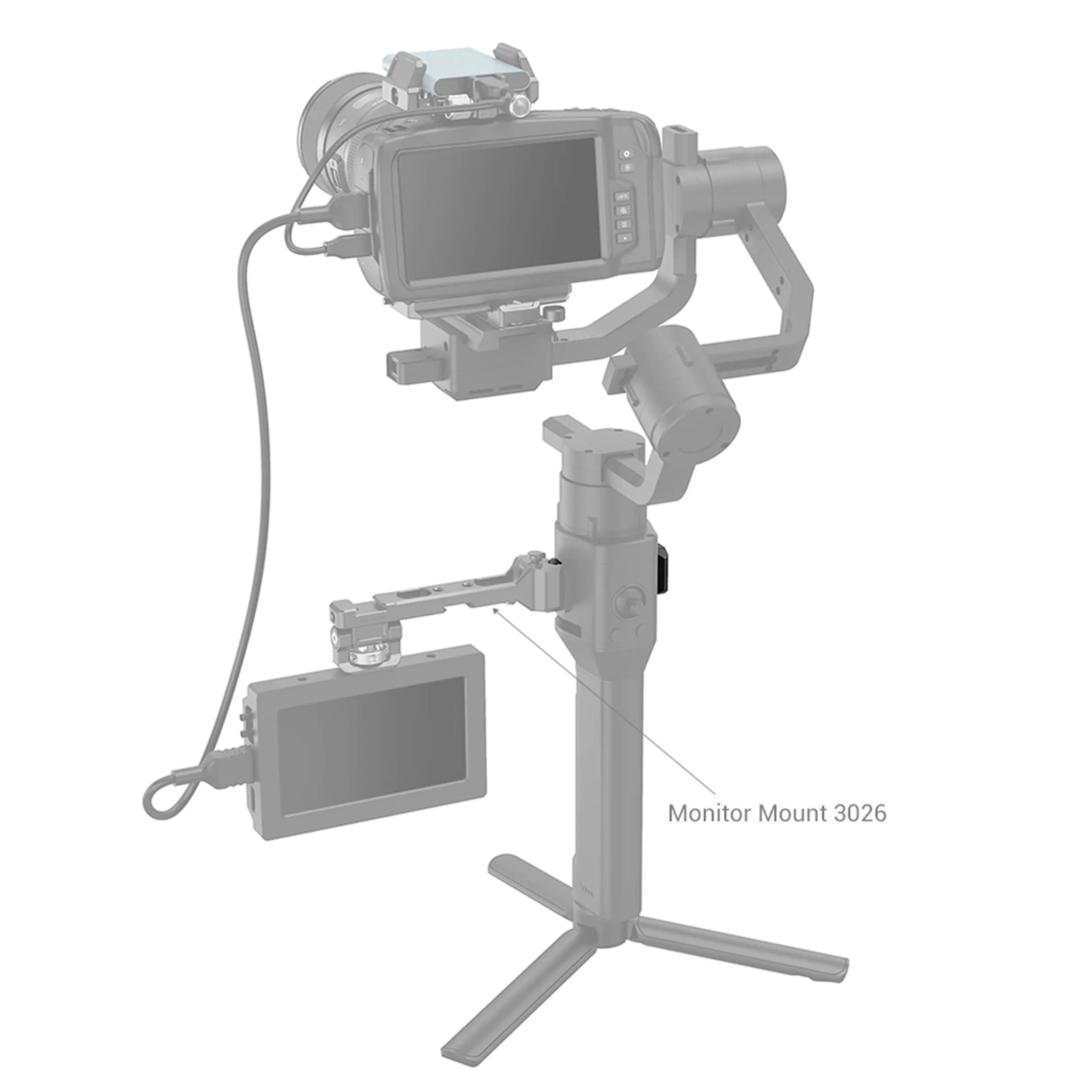 מסילת NATO עבור DJI RONIN S/SC דגם SmallRig 3032