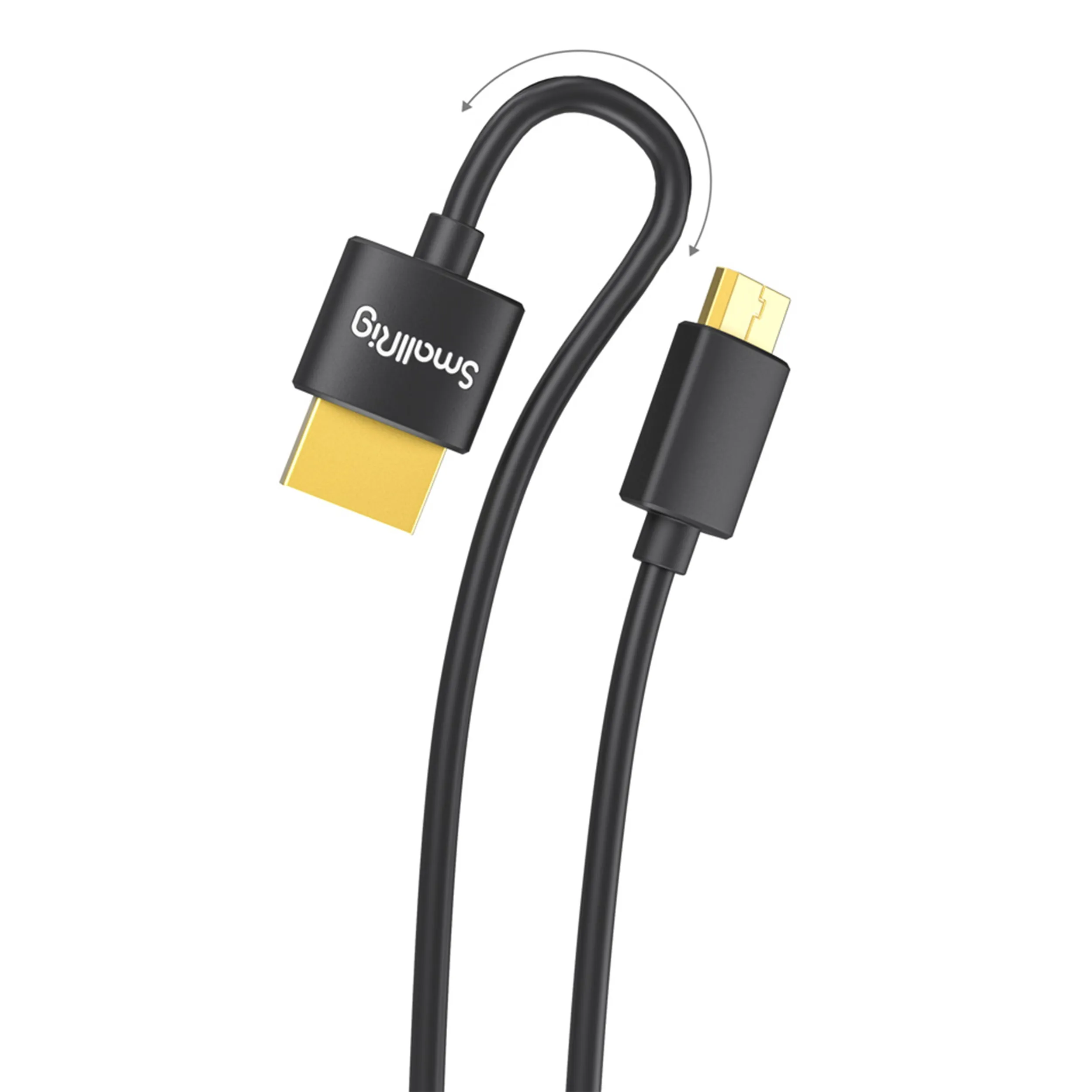 כבל דק 35 ס"מ HDMI - MINI HDMI דגם SmallRig 3040