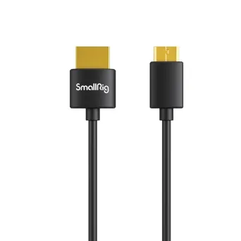 כבל דק 35 ס"מ HDMI - MINI HDMI דגם SmallRig 3040