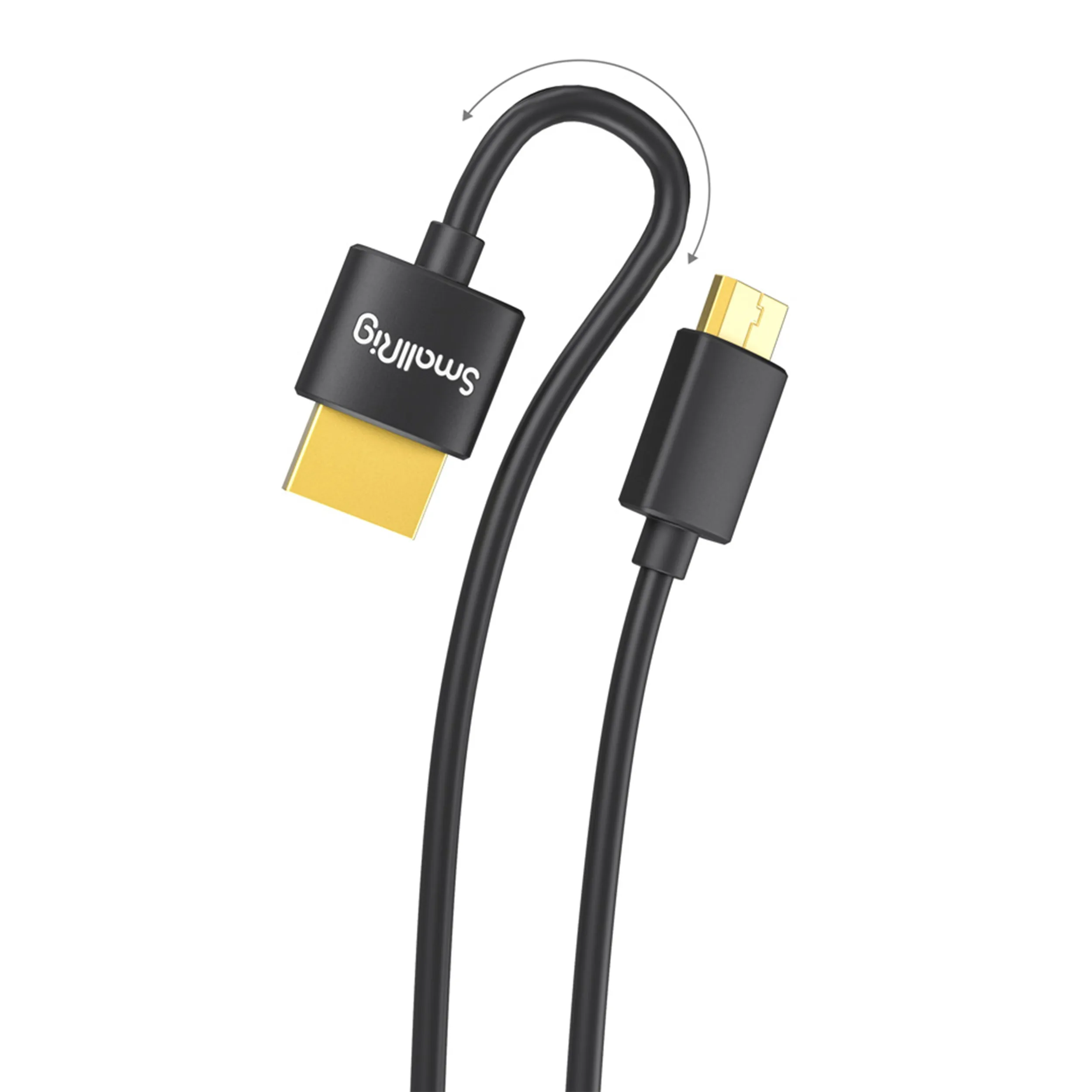 כבל דק 55 ס"מ HDMI - MINI HDMI דגם SmallRig 3041