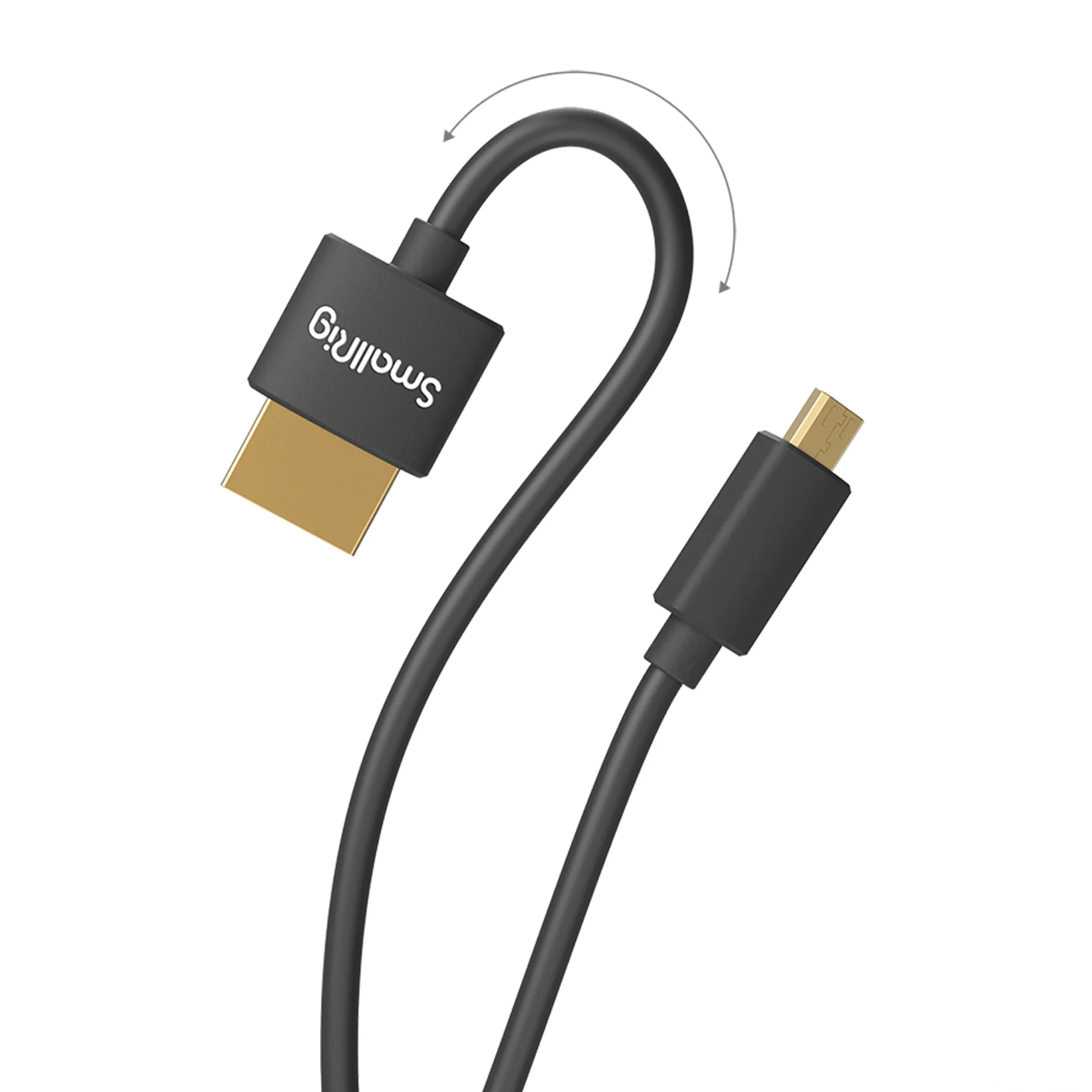 כבל דק 35 ס"מ HDMI - MICRO HDMI דגם SmallRig 3042