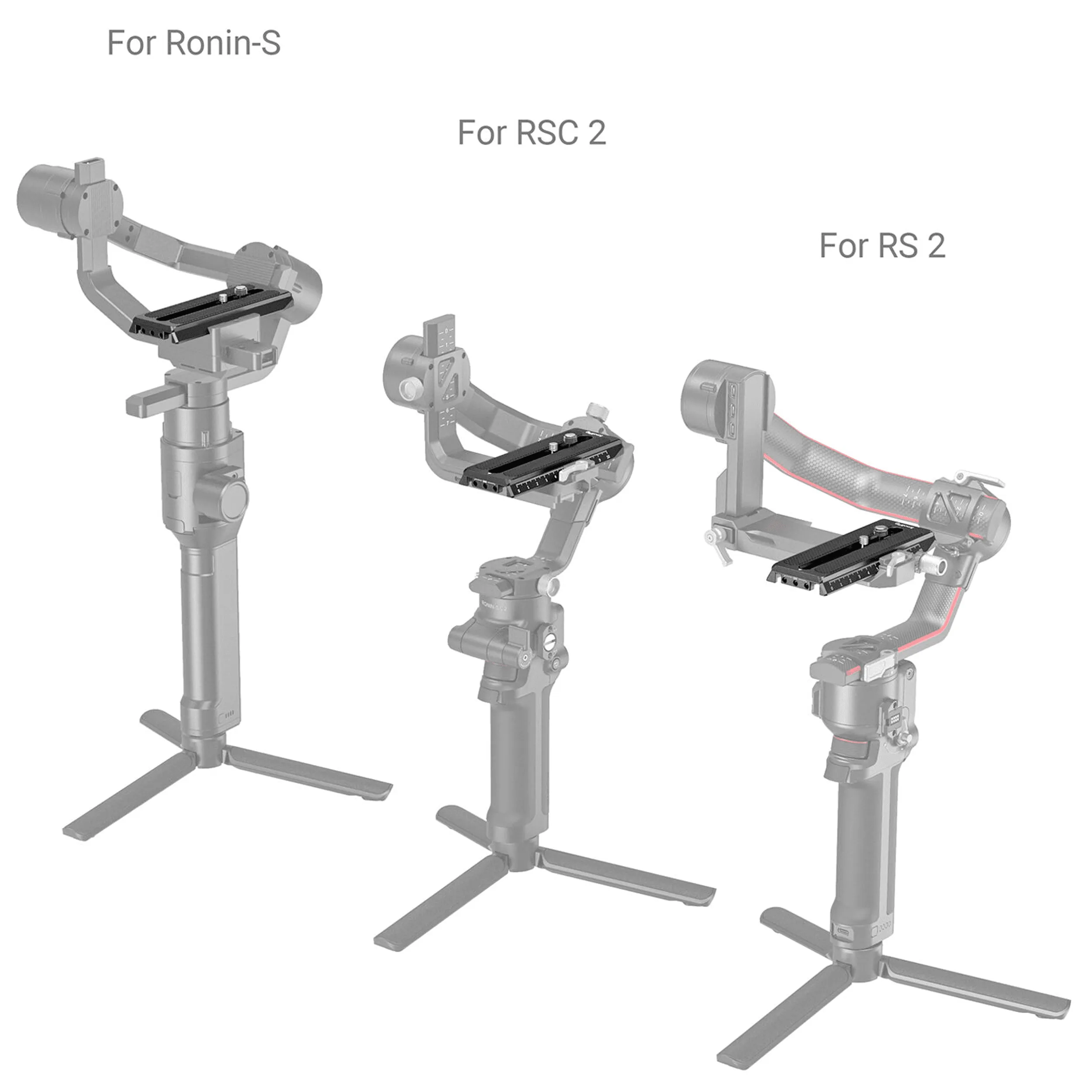 מחבר שחרור מהיר עבור גימבלים SmallRig 3158B DJI RS /Ronin-S