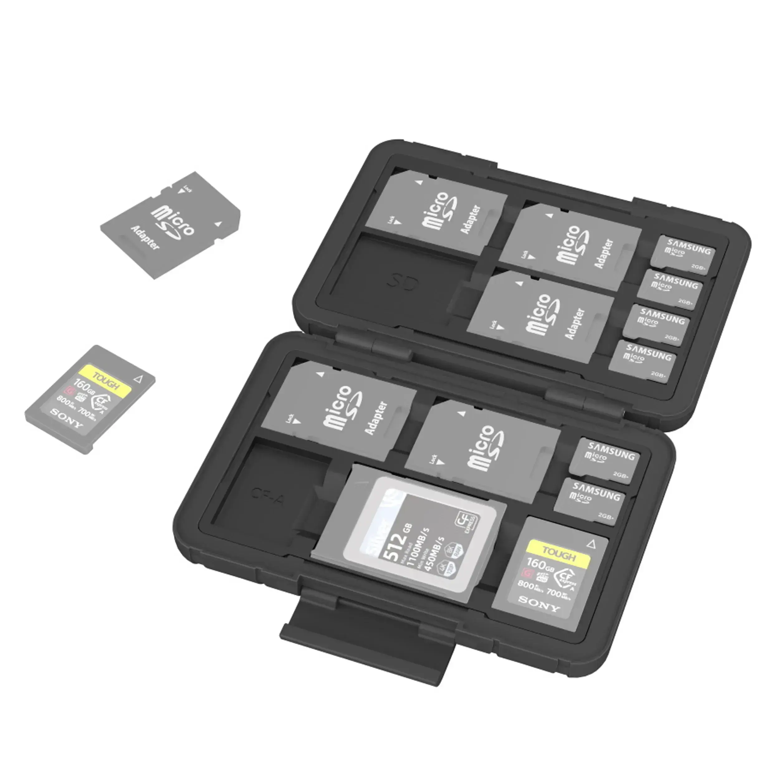 קופסת אחסון לכרטיסי זיכרון SmallRig 3192