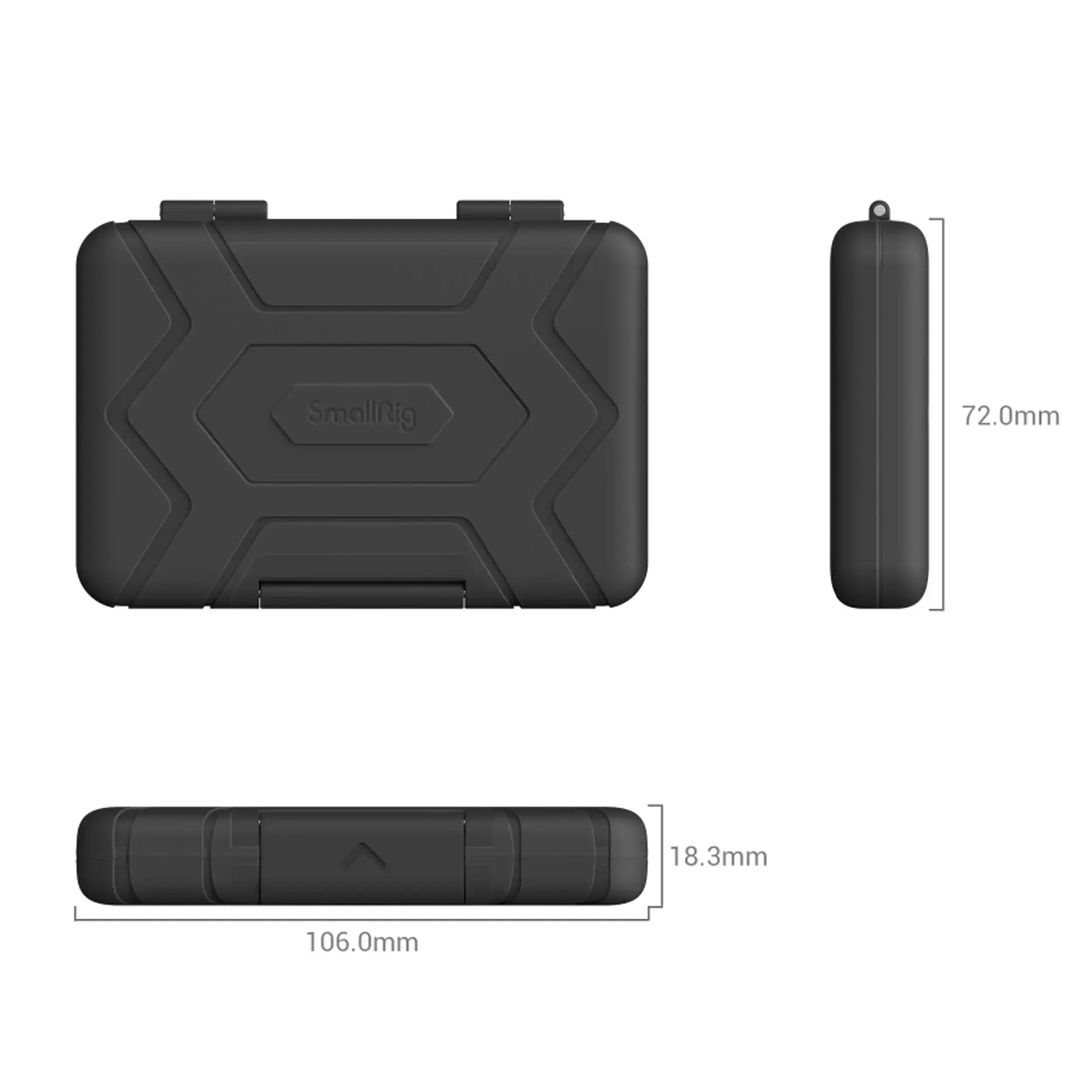 קופסת אחסון לכרטיסי זיכרון SmallRig 3192