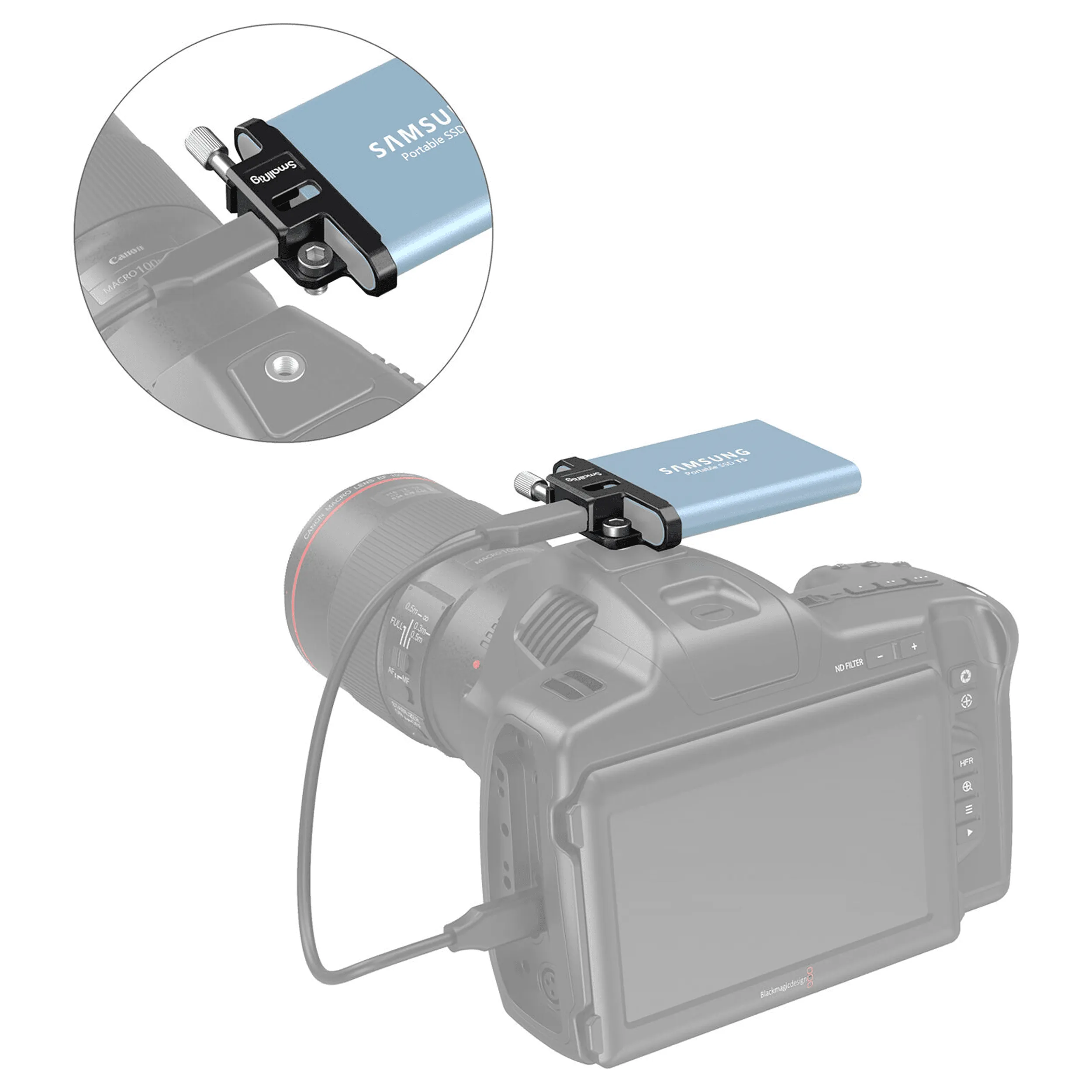 מחזיק הארד דיסק SmallRig 3300 T5