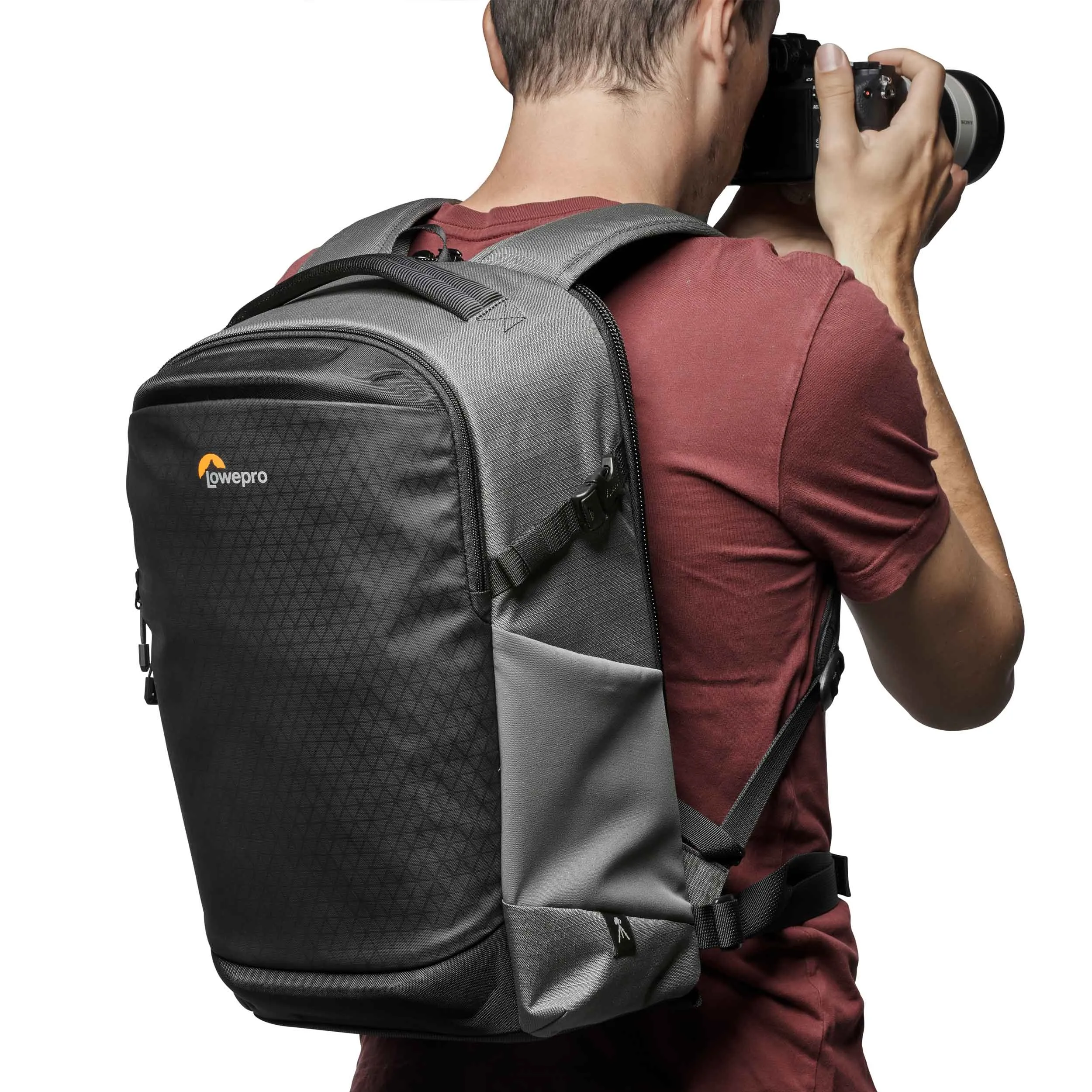 תיק גב למצלמה Lowepro Flipside BP 300 AW III--אפור