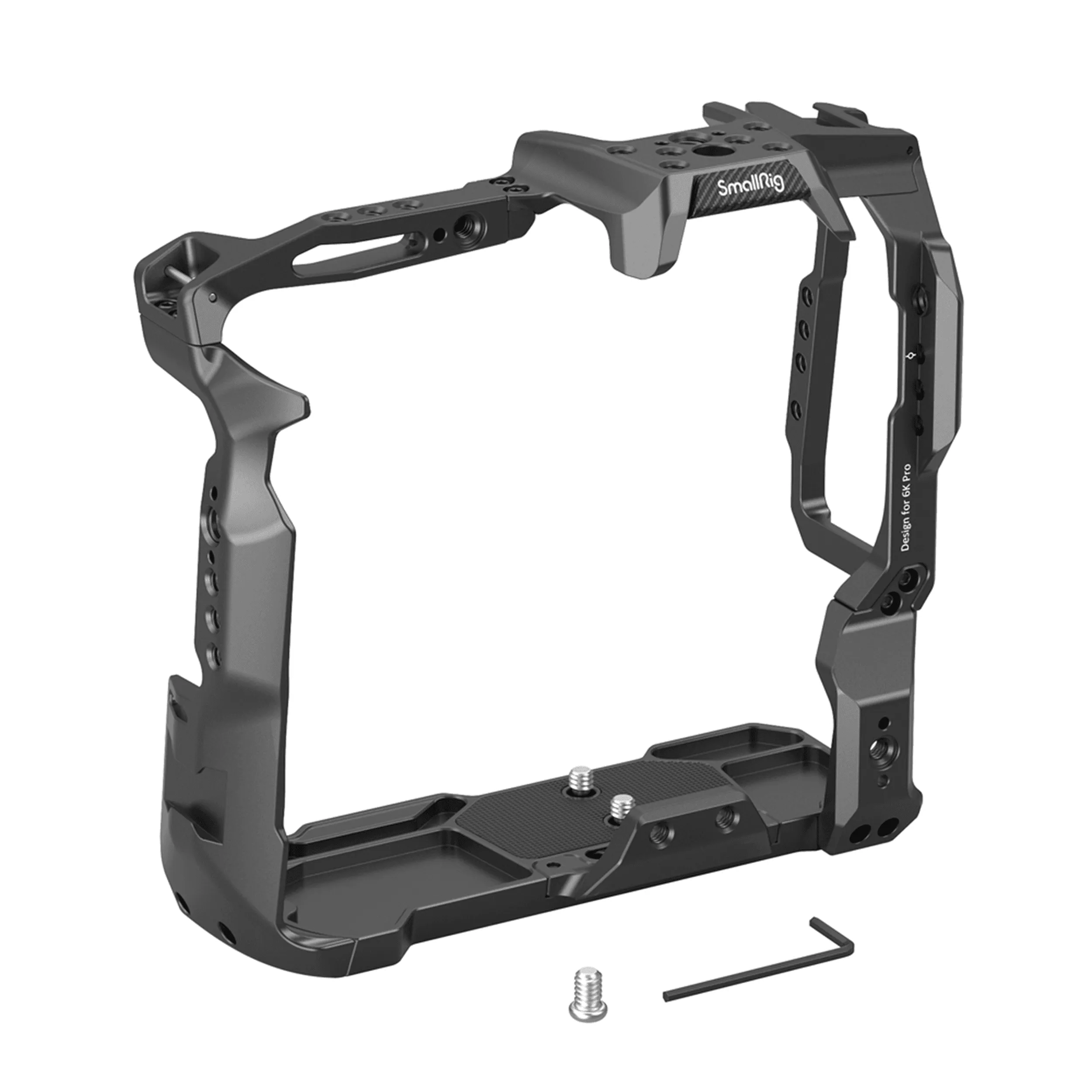 כלוב ייעודי למצלמת BMPCC 6K PRO עם גריפ SmallRig 3382B