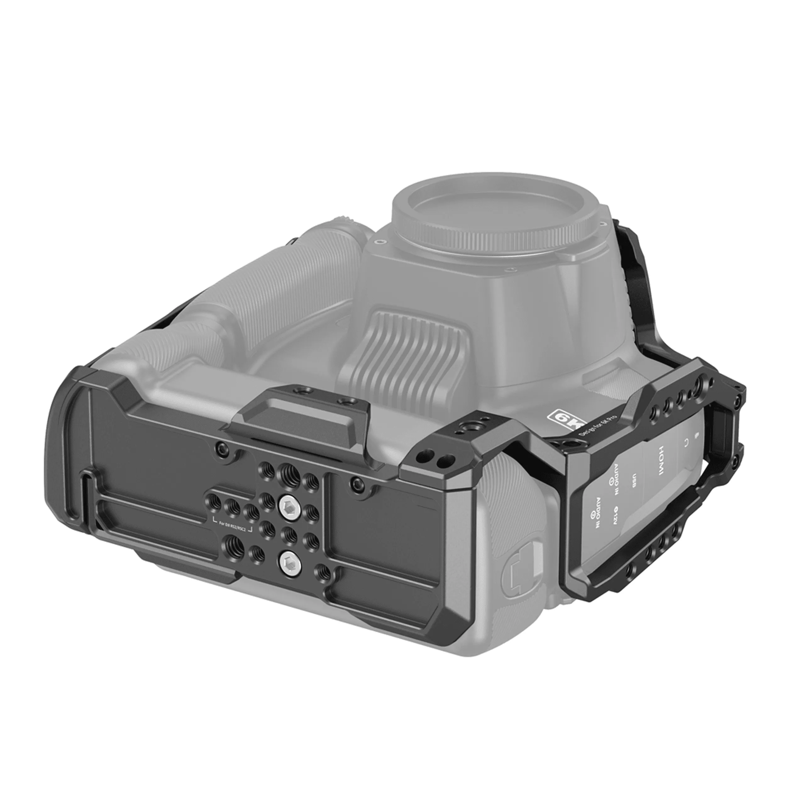 כלוב ייעודי למצלמת BMPCC 6K PRO עם גריפ SmallRig 3382B