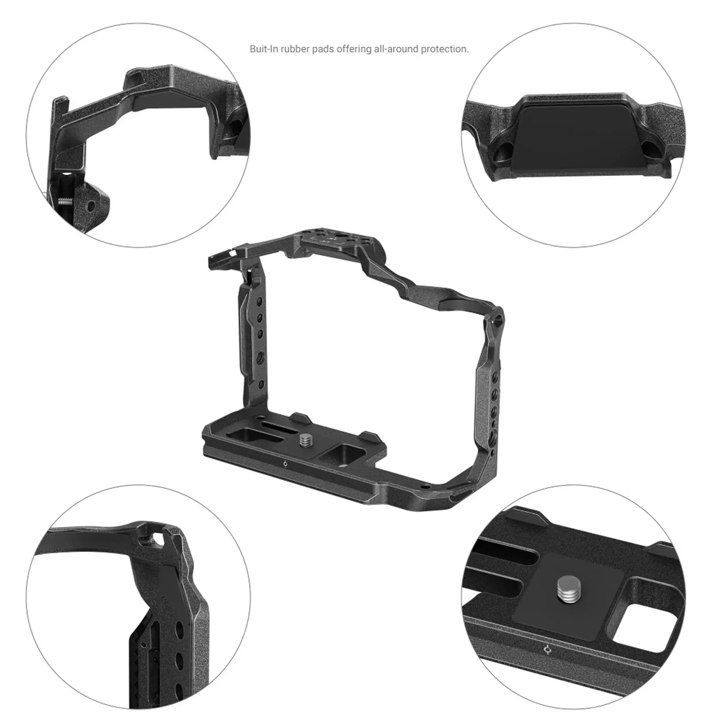 כלוב ייעודי סדרת Black Mamba למצלמת SmallRig 3440 PANASONIC GH6