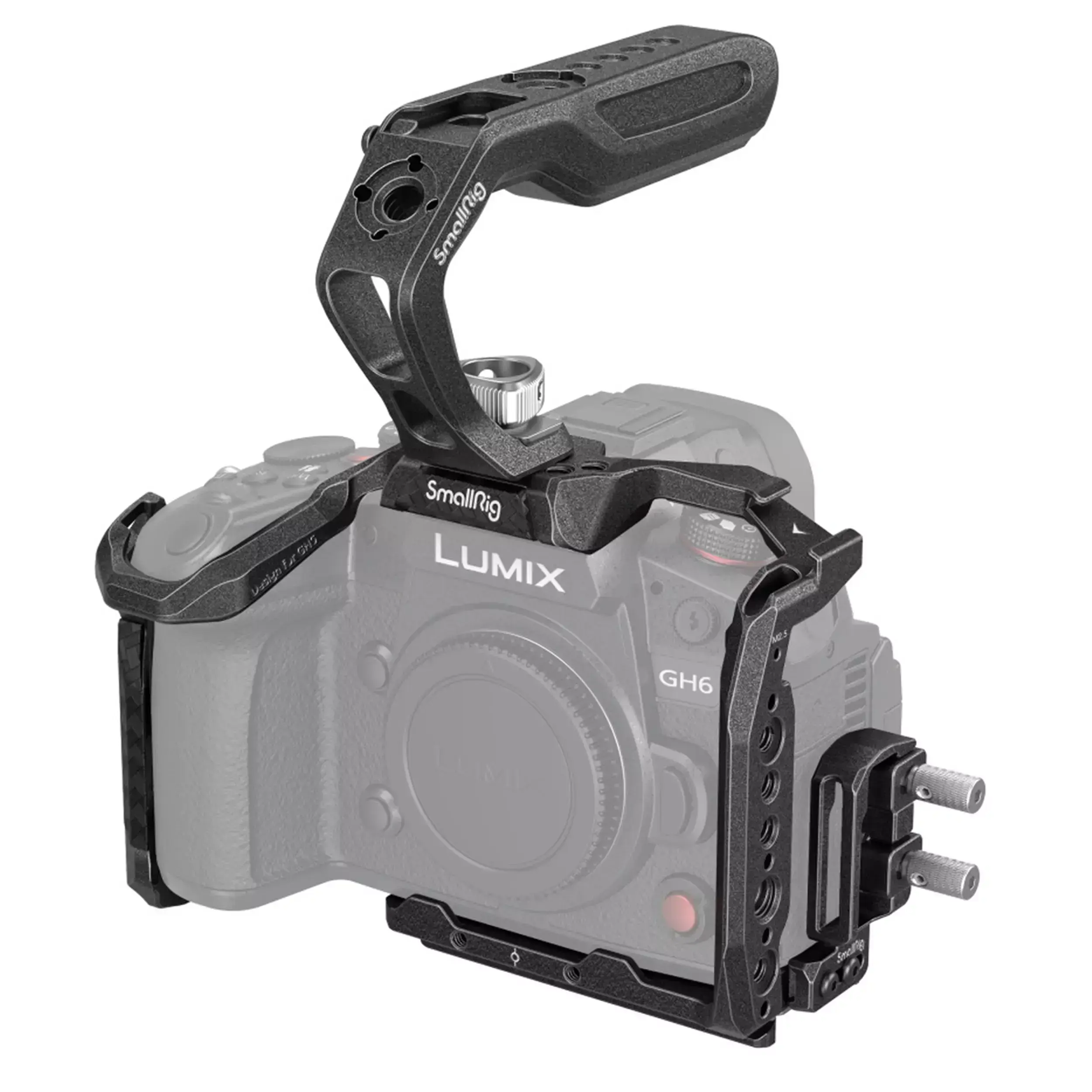 קיט כלוב ייעודי סדרת Black Mamba למצלמת SmallRig 3441 PANASONIC GH6