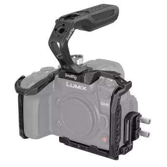 קיט כלוב ייעודי סדרת Black Mamba למצלמת SmallRig 3441 PANASONIC GH6