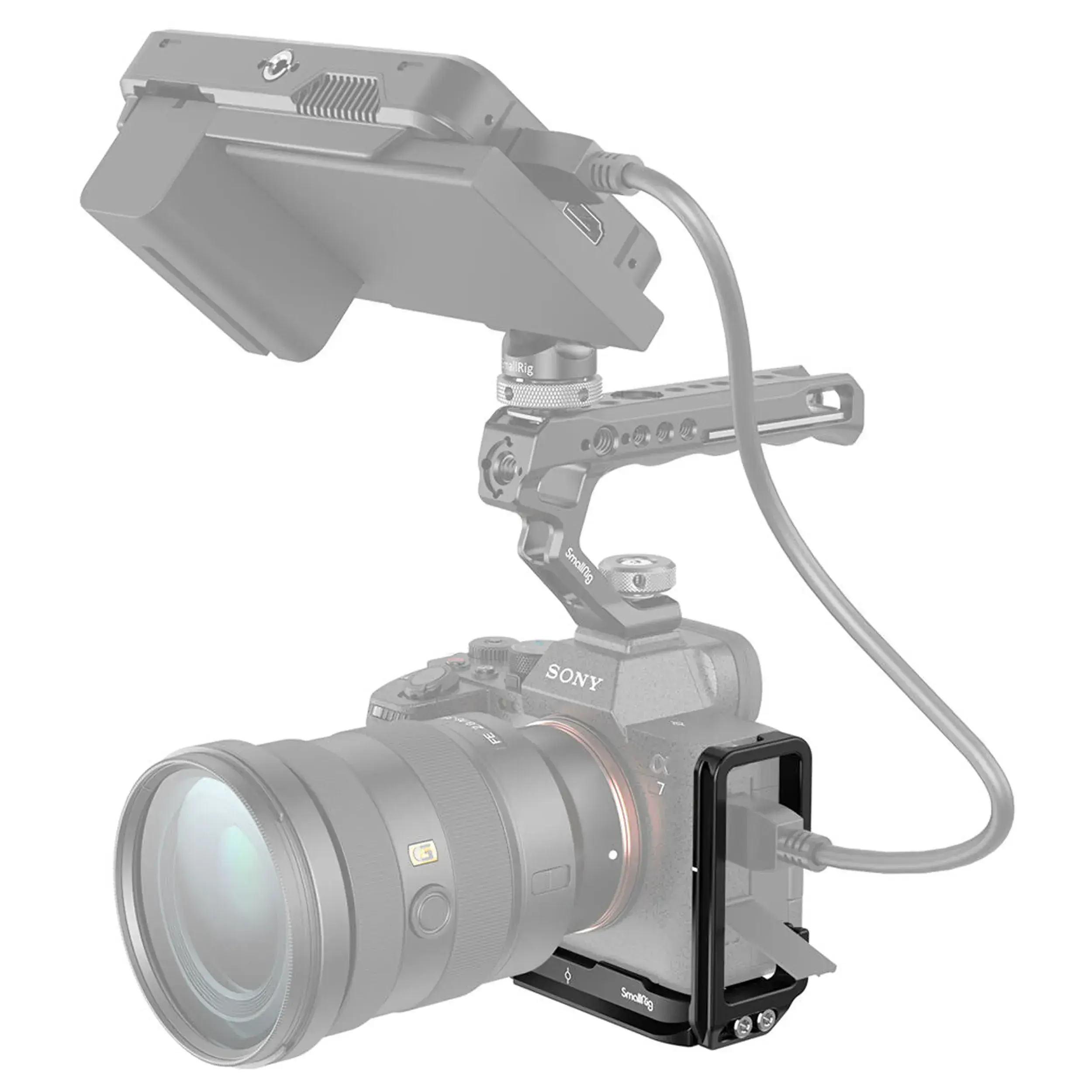 בסיס L-Bracket למצלמה SmallRig 3660 Sony Alpha 7IV/A7SIII