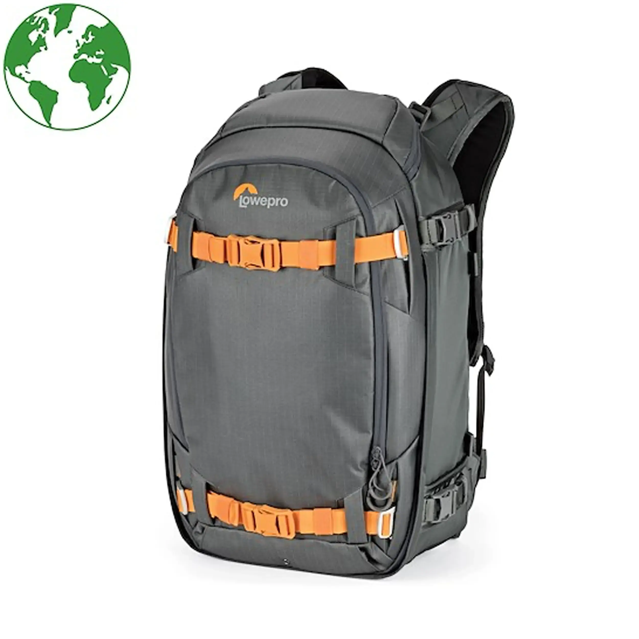תיק גב אפור למצלמה Lowepro Whistler BP 350 AW II