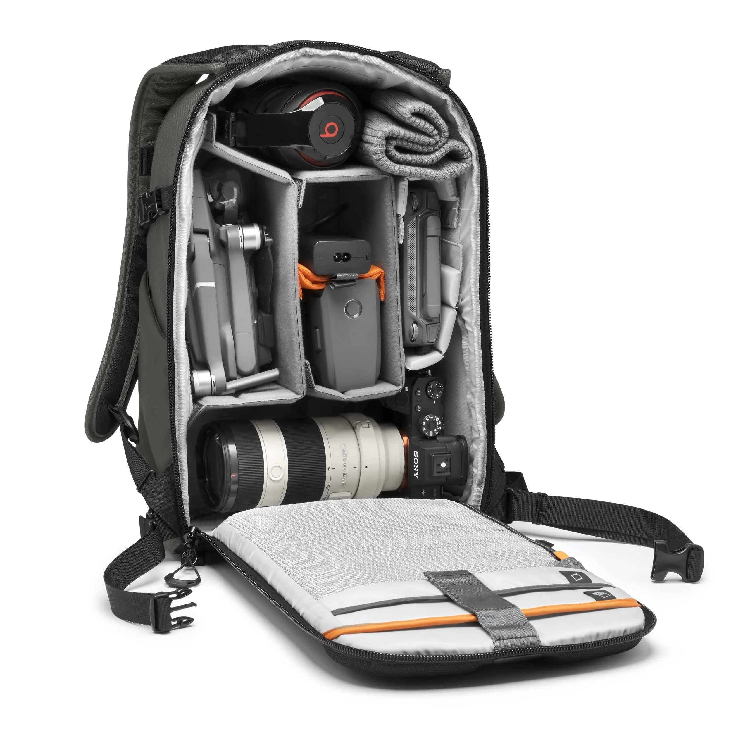 תיק גב למצלמה Lowepro Flipside BP 300 AW III--אפור