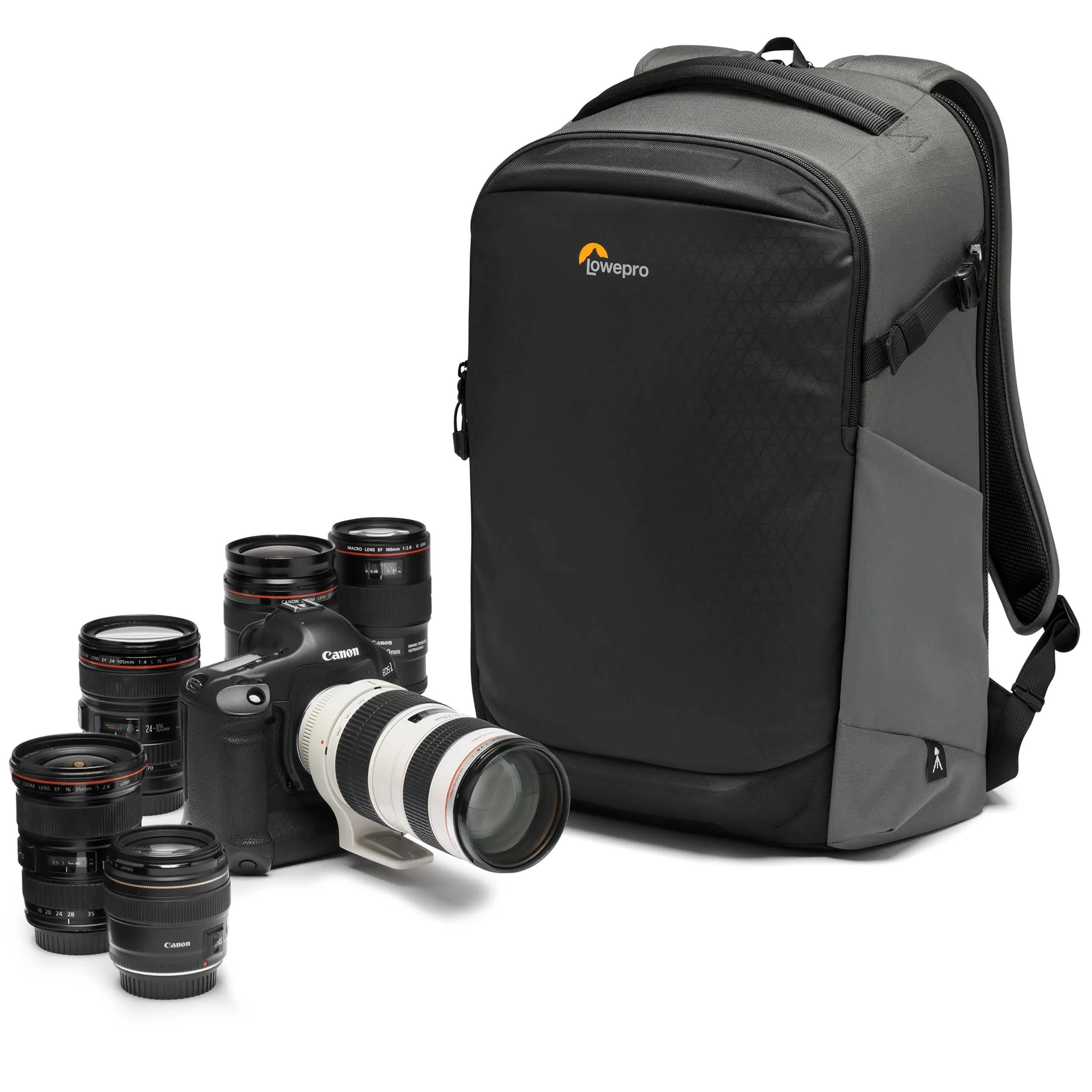 תיק גב למצלמה Lowepro Flipside BP 400 AW III--אפור