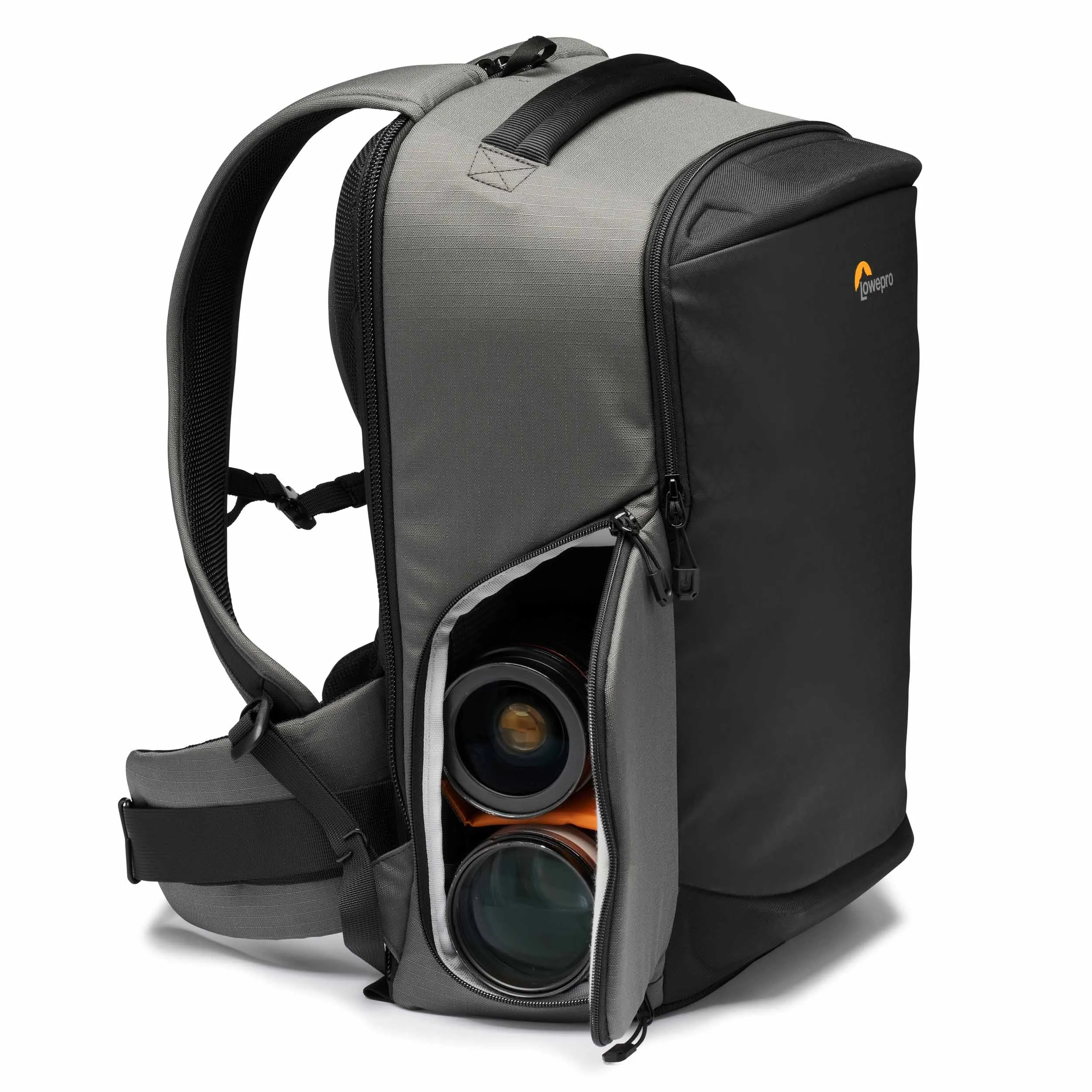 תיק גב למצלמה Lowepro Flipside BP 400 AW III--אפור