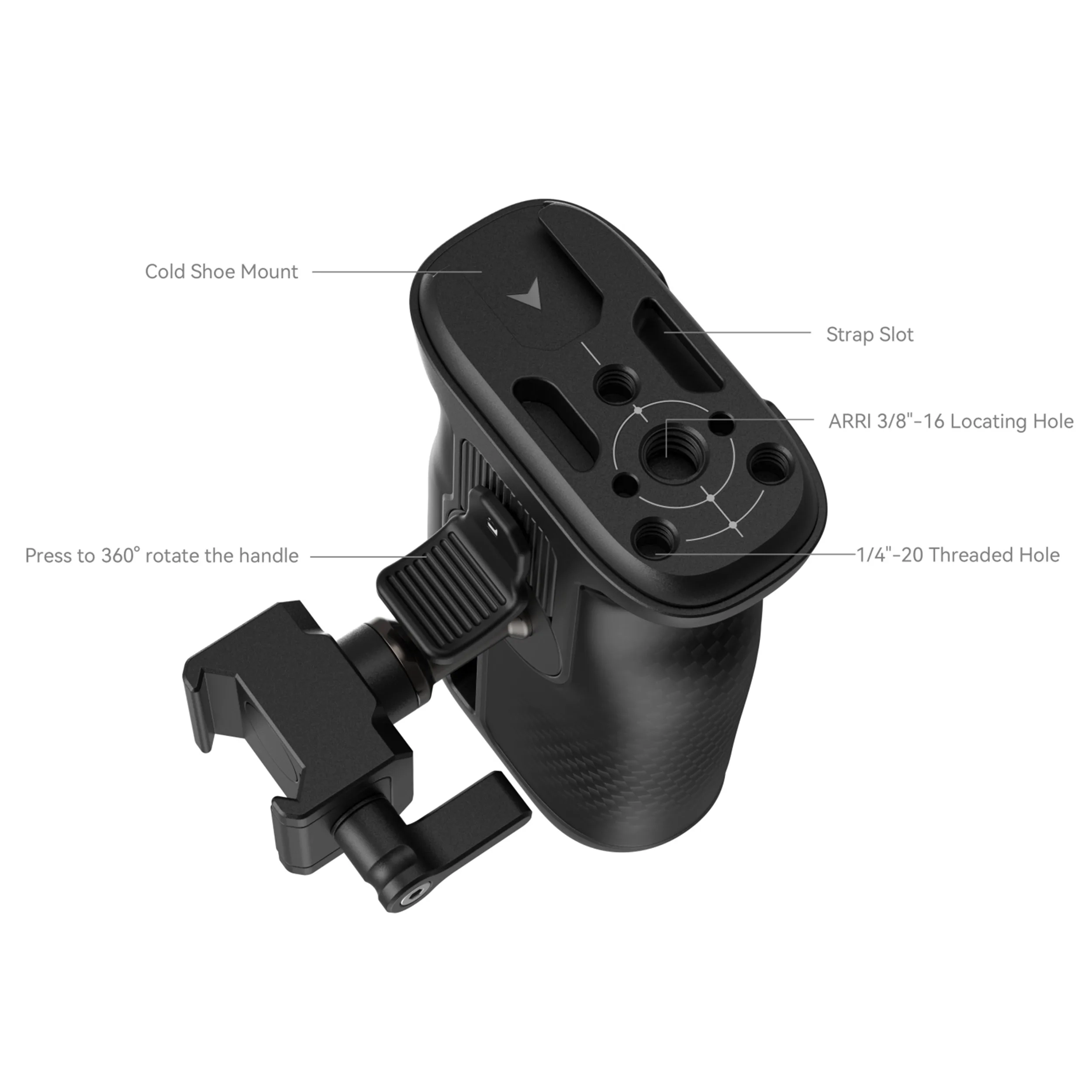 ידית צד לכלוב חיבור NATO מהיר SmallRig 3847