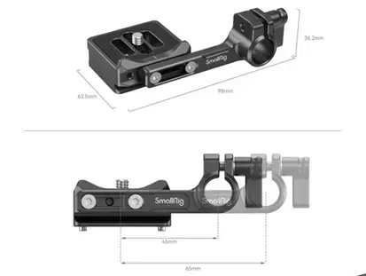 בסיס חיבור למערכת פוקוס SmallRig 3853