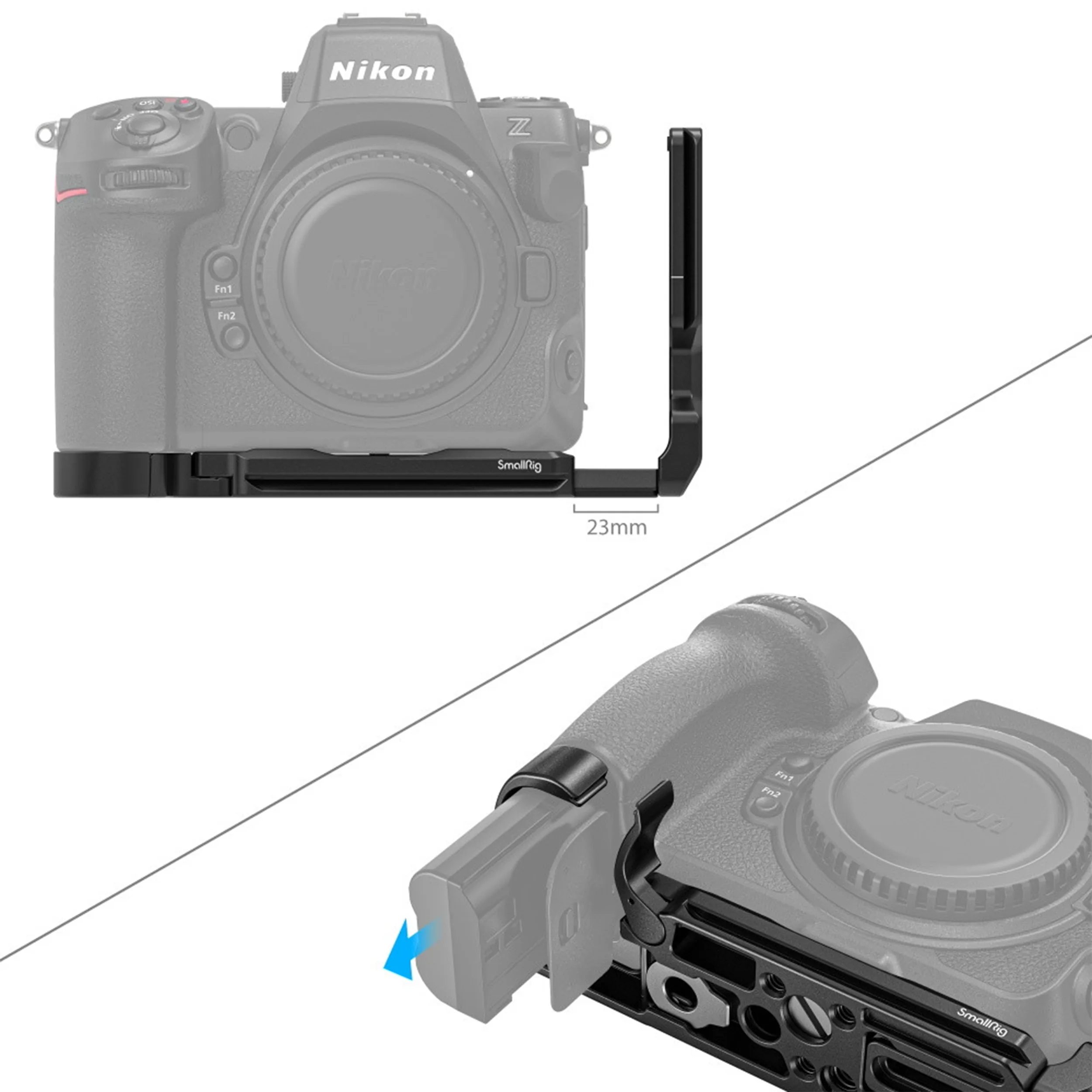 בסיס L-Bracket למצלמת SmallRig 3942 Nikon Z8