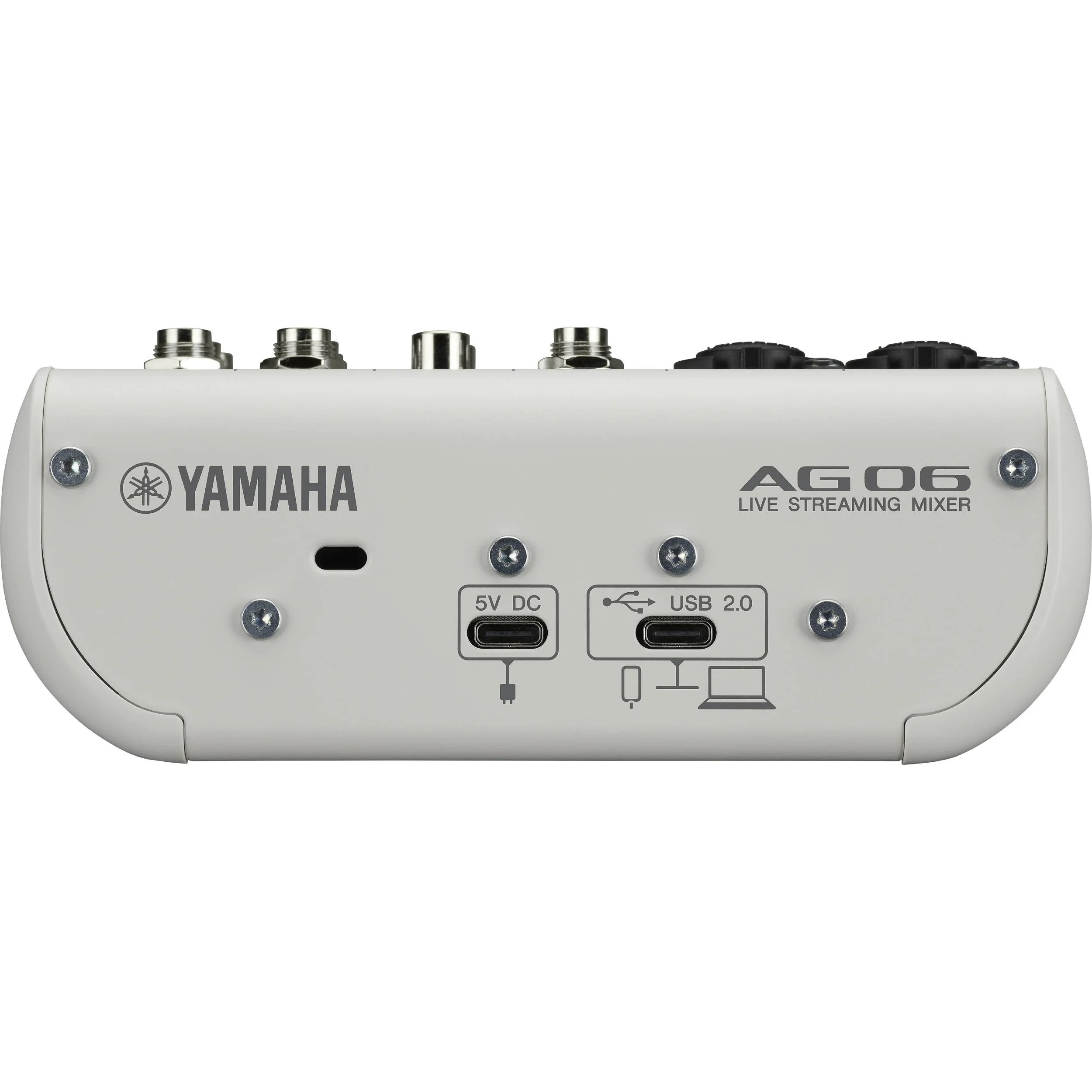 מיקסר 6 כניסות עם יציאת USB-C למחשב Yamaha AG06X MK2